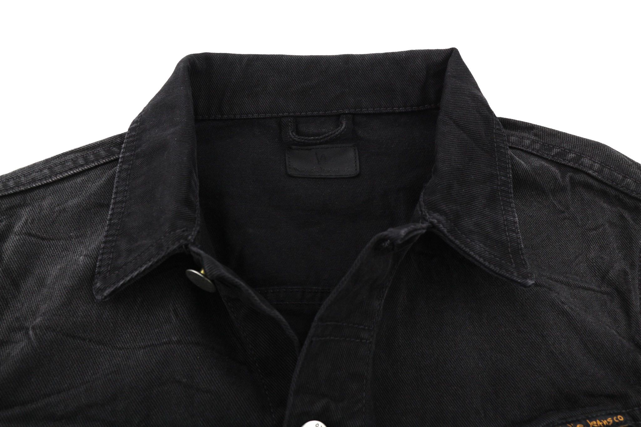 Nudie Jeans BILLY S Dark Shist Denim Black Pocket Jacket 81058 Size US S / EU 44-46 / 1 - 4 Thumbnail
