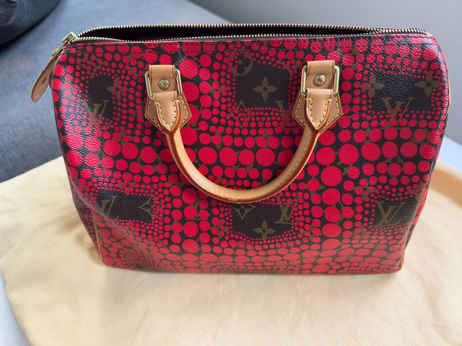 Louis Vuitton × Yayoi Kusama Louis Vuitton x Yayoi Kusama Red Infinity Dots Speedy30 Size ONE SIZE - 2 Thumbnail