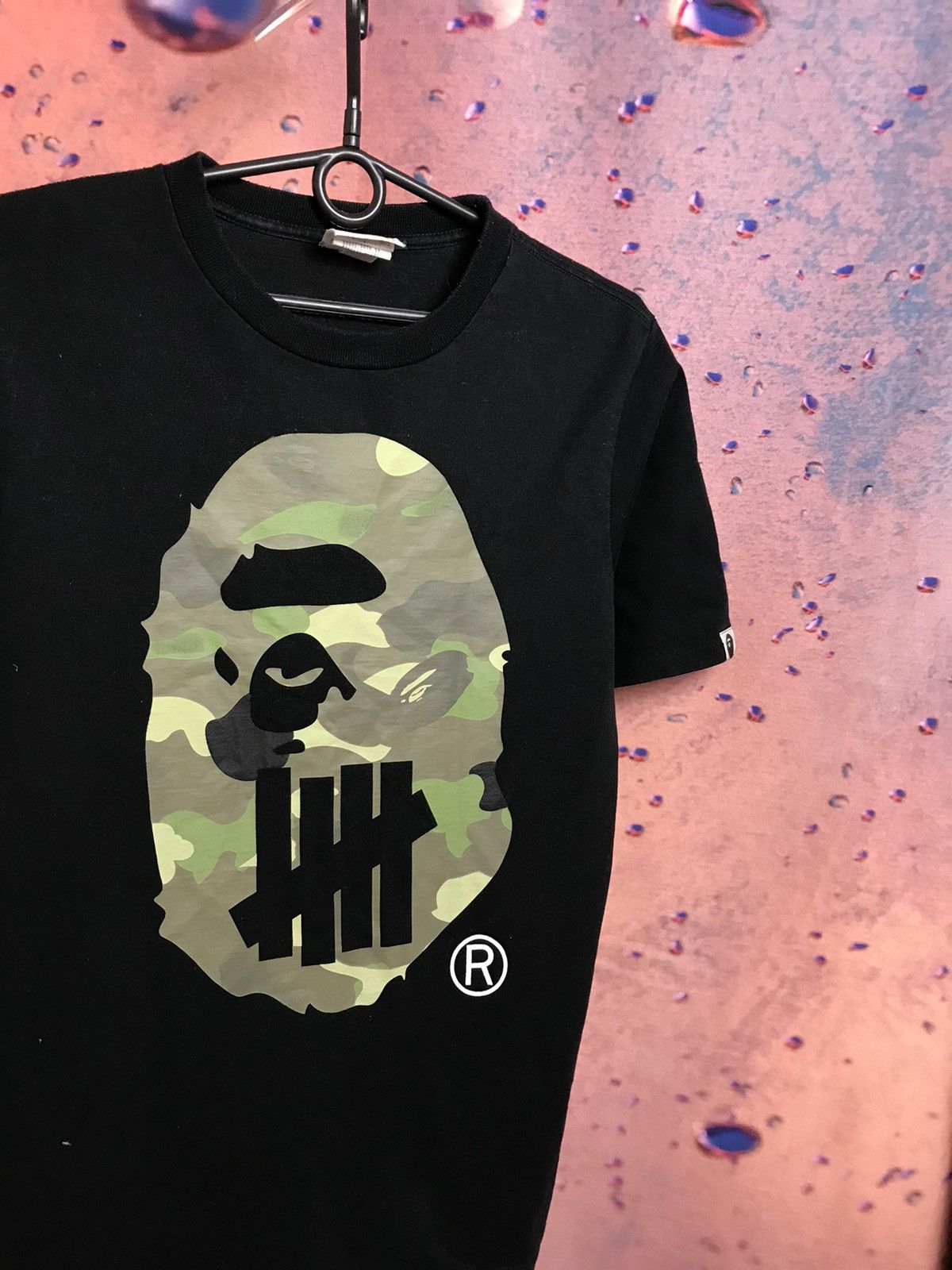 Bape Undefeated A Bathing Ape x Undefeated camo t shirt Grailed