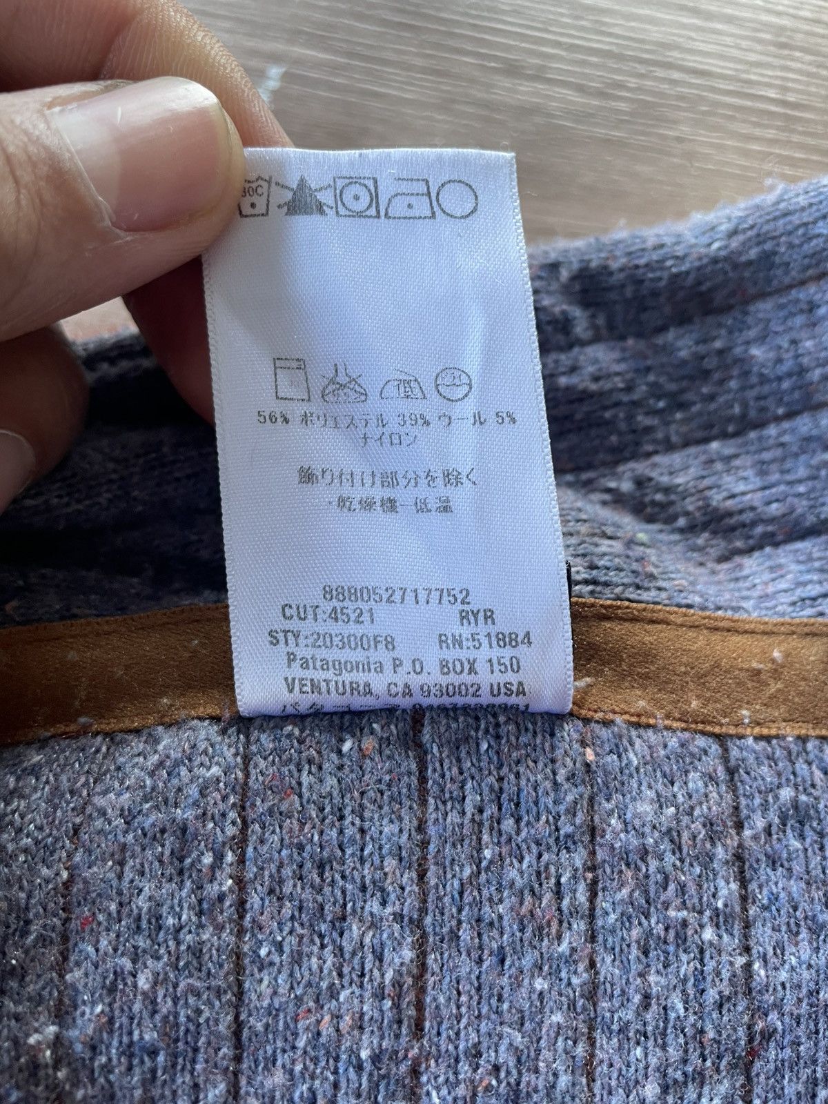 Patagonia Patagonia PinStripe 40th Anniversary Full Zip Wool Jacket Size US L / EU 52-54 / 3 - 5 Thumbnail