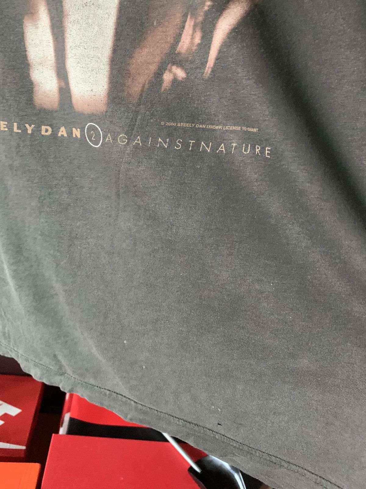 Band Tees × Giant × Vintage Steely dan 2 againts nature tour 2k vintage washed t shirt Size US M / EU 48-50 / 2 - 10 Thumbnail
