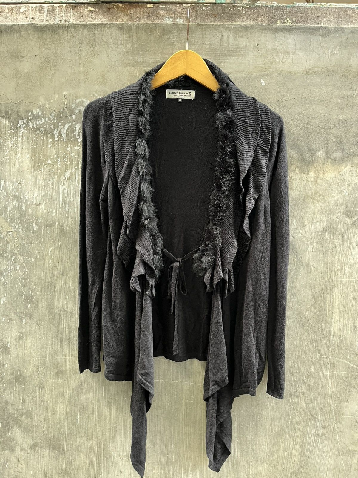 Japanese Brand Atsuro Tayama Cardigan Fur Size US M / EU 48-50 / 2 - 2 Thumbnail
