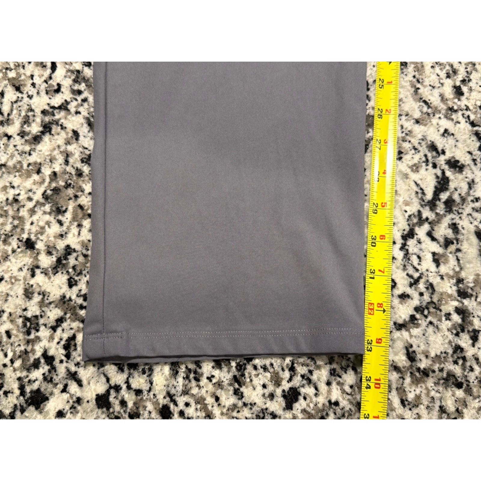 Lululemon Lululemon ABC Pant Warpstreme Classic Fit Gray Pants 38 40x33 Mens Regular Gray Chino, Casual, Travel, Pockets, Machine Washable Size US 38 / EU 54 - 2 Thumbnail