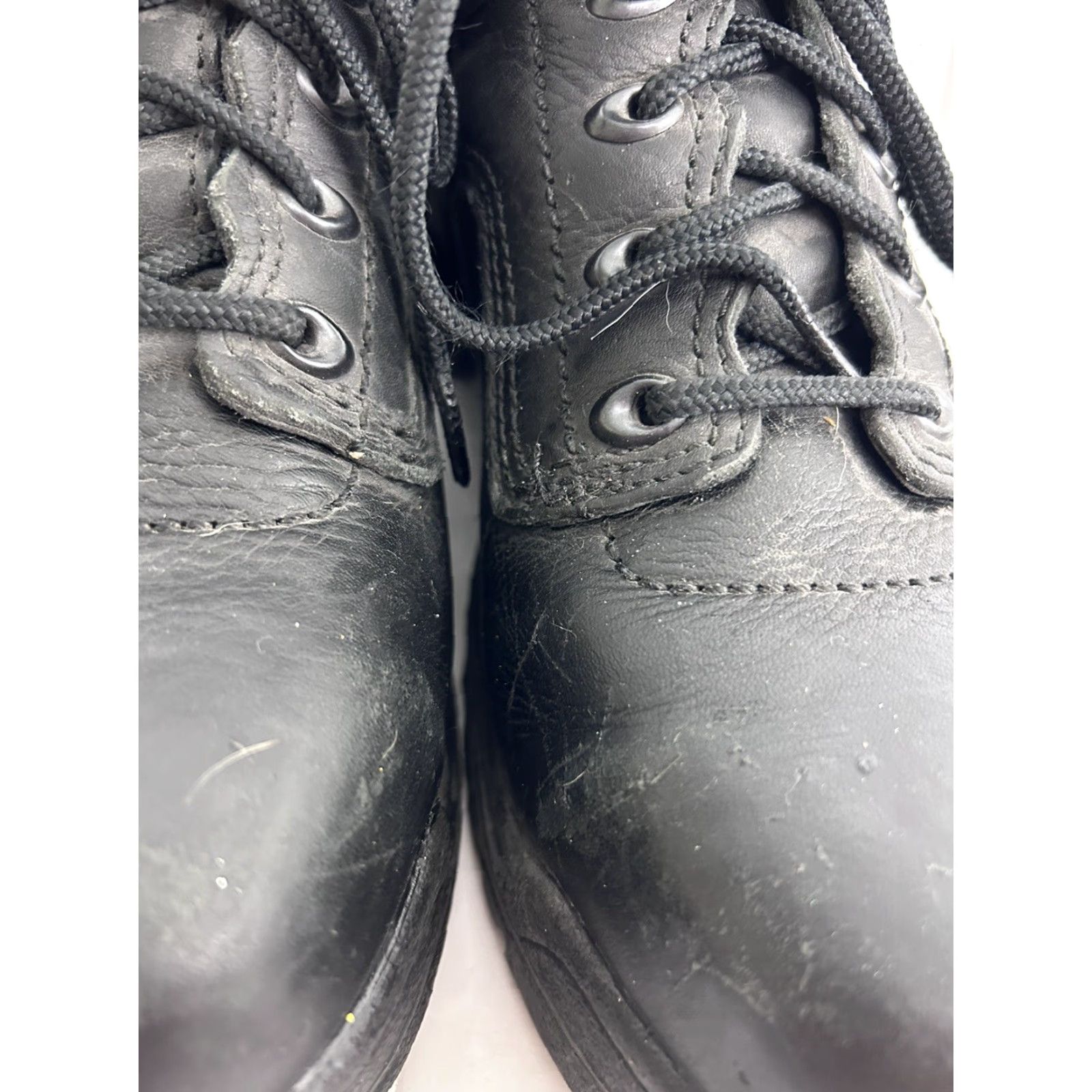 Timberland Timberland PRO Titan Alloy Safety Toe 72399 Work Boots Women 8M Black Leather Wide Calf Slip Resistant Steel Toe Size US 6 / IT 36 - 7 Thumbnail