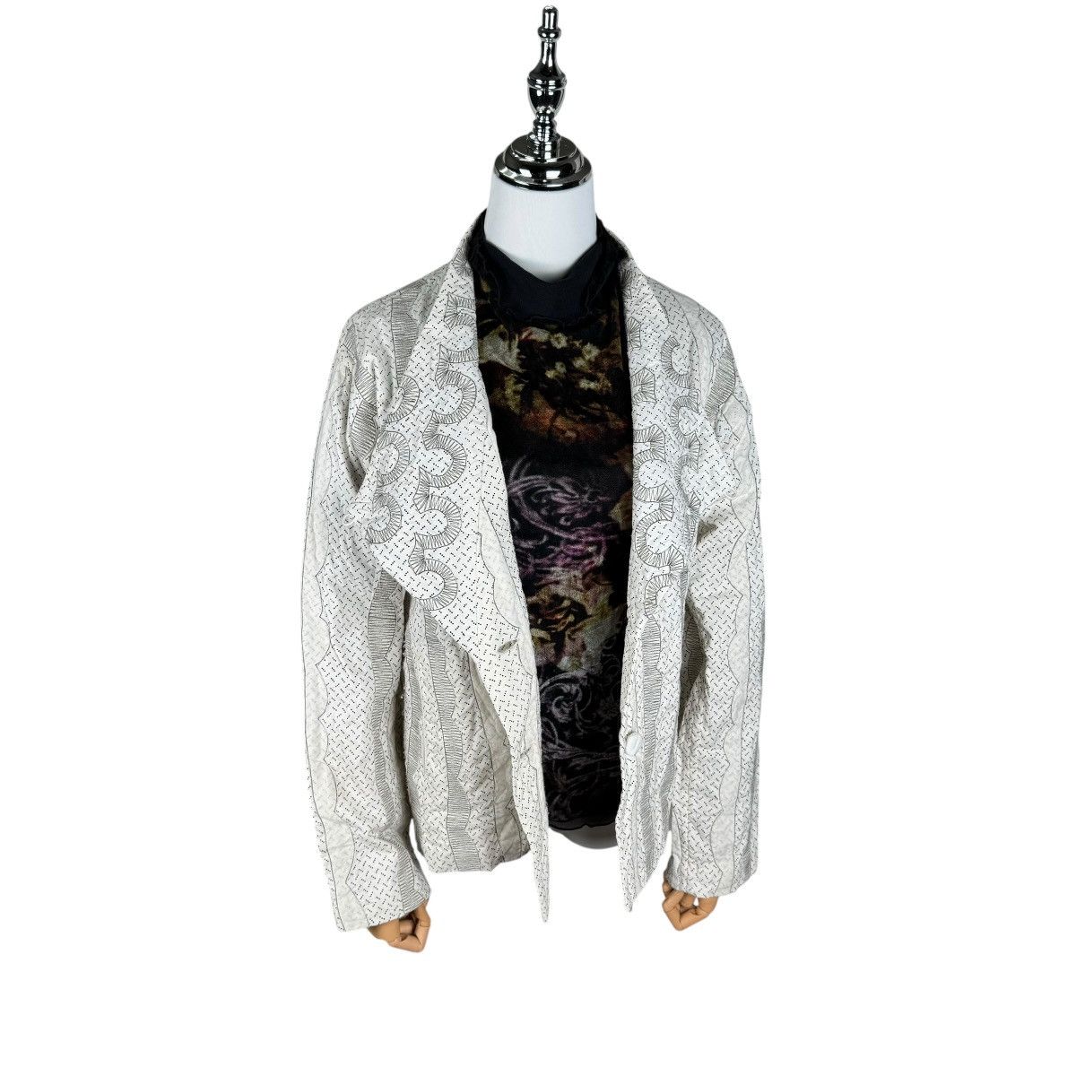 ☀️HEART HAAT ISSEY MIYAKE SNAKE ART JACKET