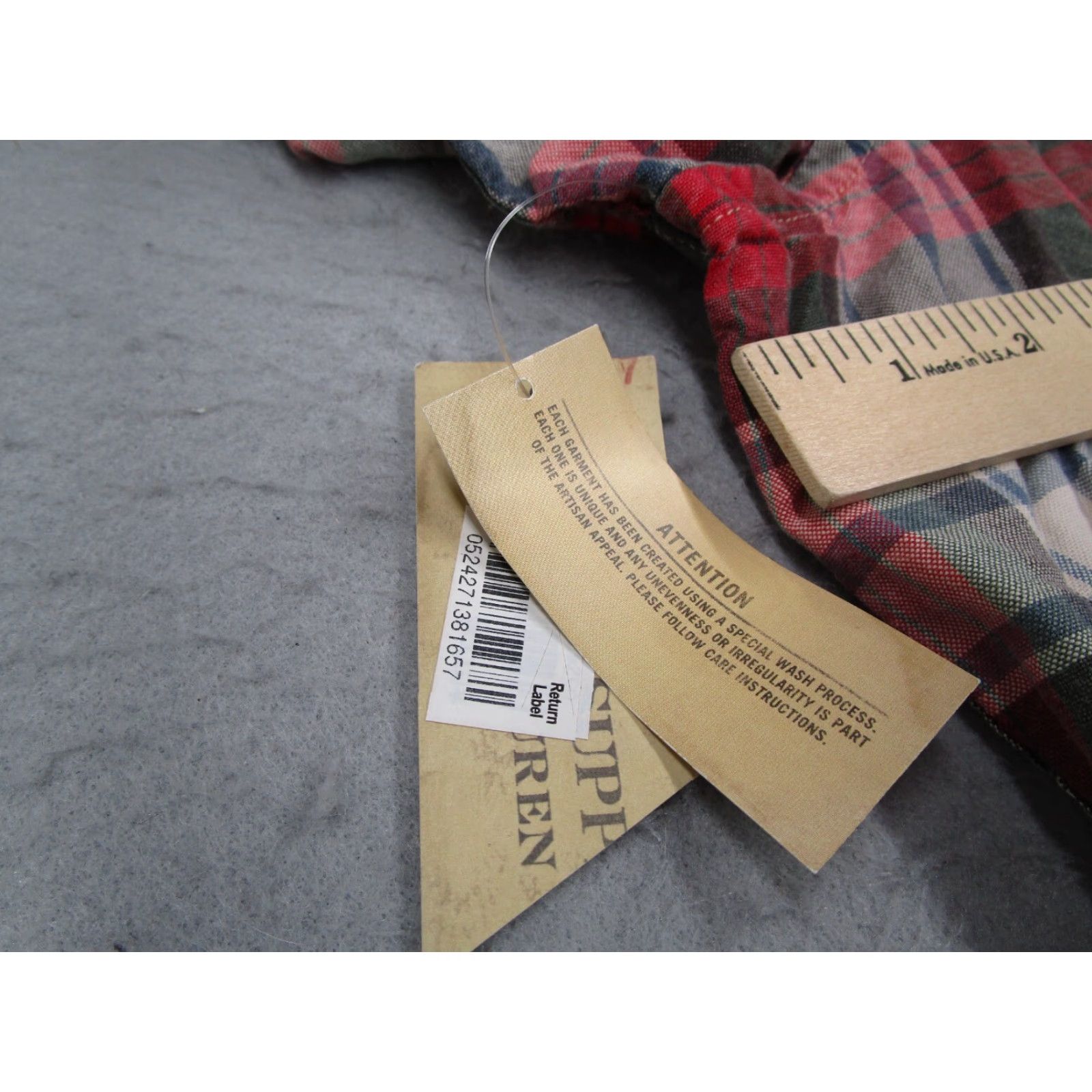Ralph Lauren Denim & Supply Ralph Lauren Shirt Mens 2XL Red Plaid Button Up Workwear Size US XXL / EU 58 / 5 - 5 Thumbnail