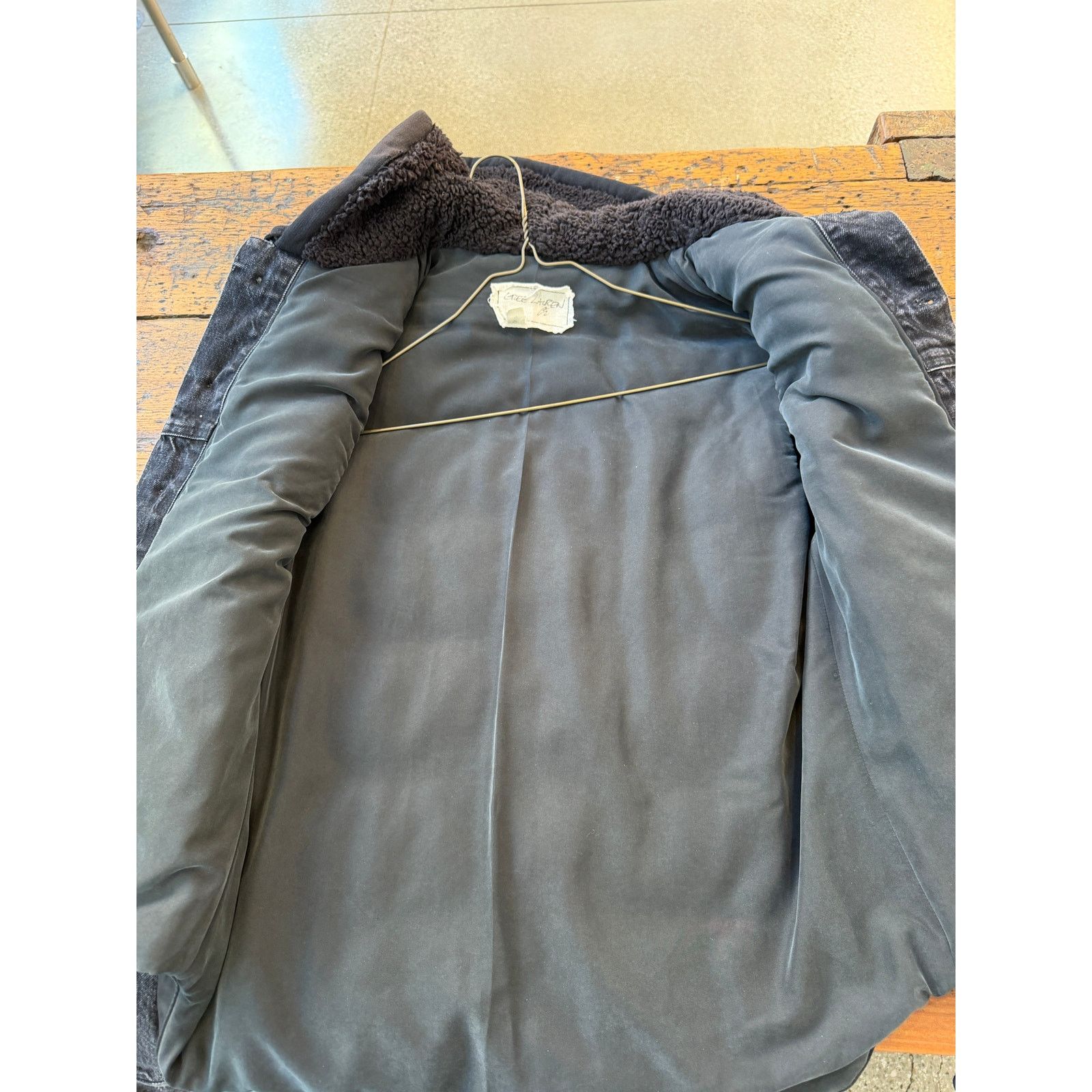 Greg Lauren Greg Lauren SAMPLE Trucker Front Hooded Insulated Jacket Size US S / EU 44-46 / 1 - 5 Thumbnail