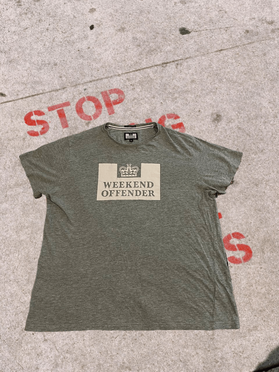 Weekend Offender Weekend Offender Mens T Shirts Prison Crew Neck Short Sleeve Size US XL / EU 56 / 4 - 1 Thumbnail