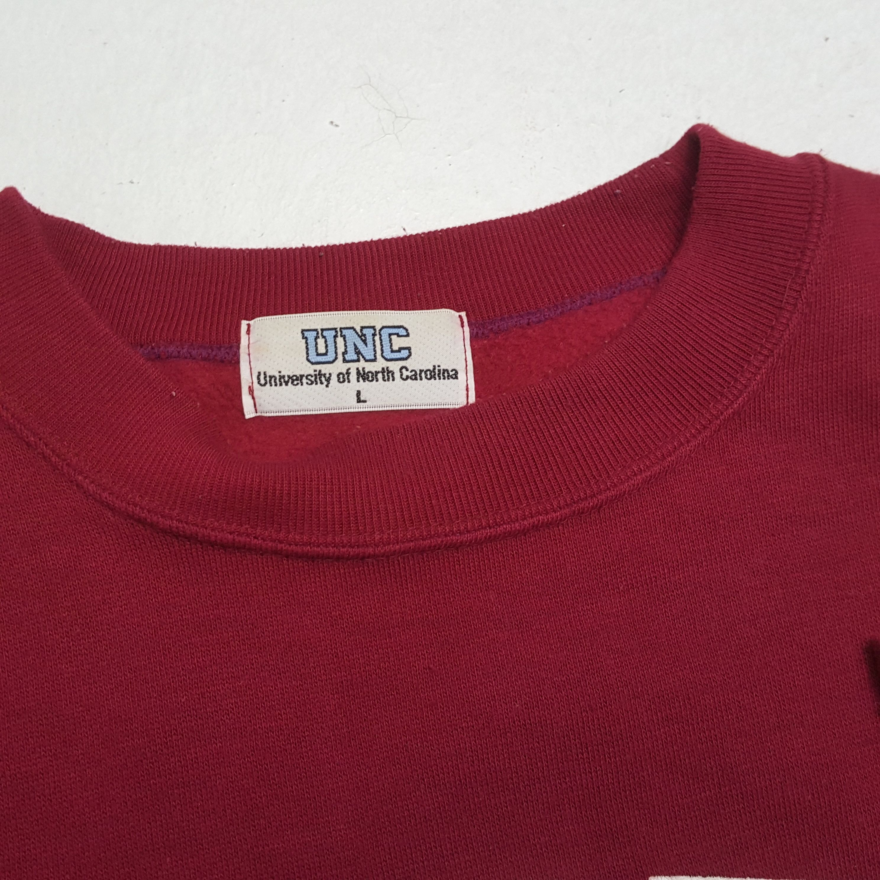 Vintage Vintage UNIVERSITY OF NORTH CAROLINA Promo Sweatshirts Size US XL / EU 56 / 4 - 10 Thumbnail