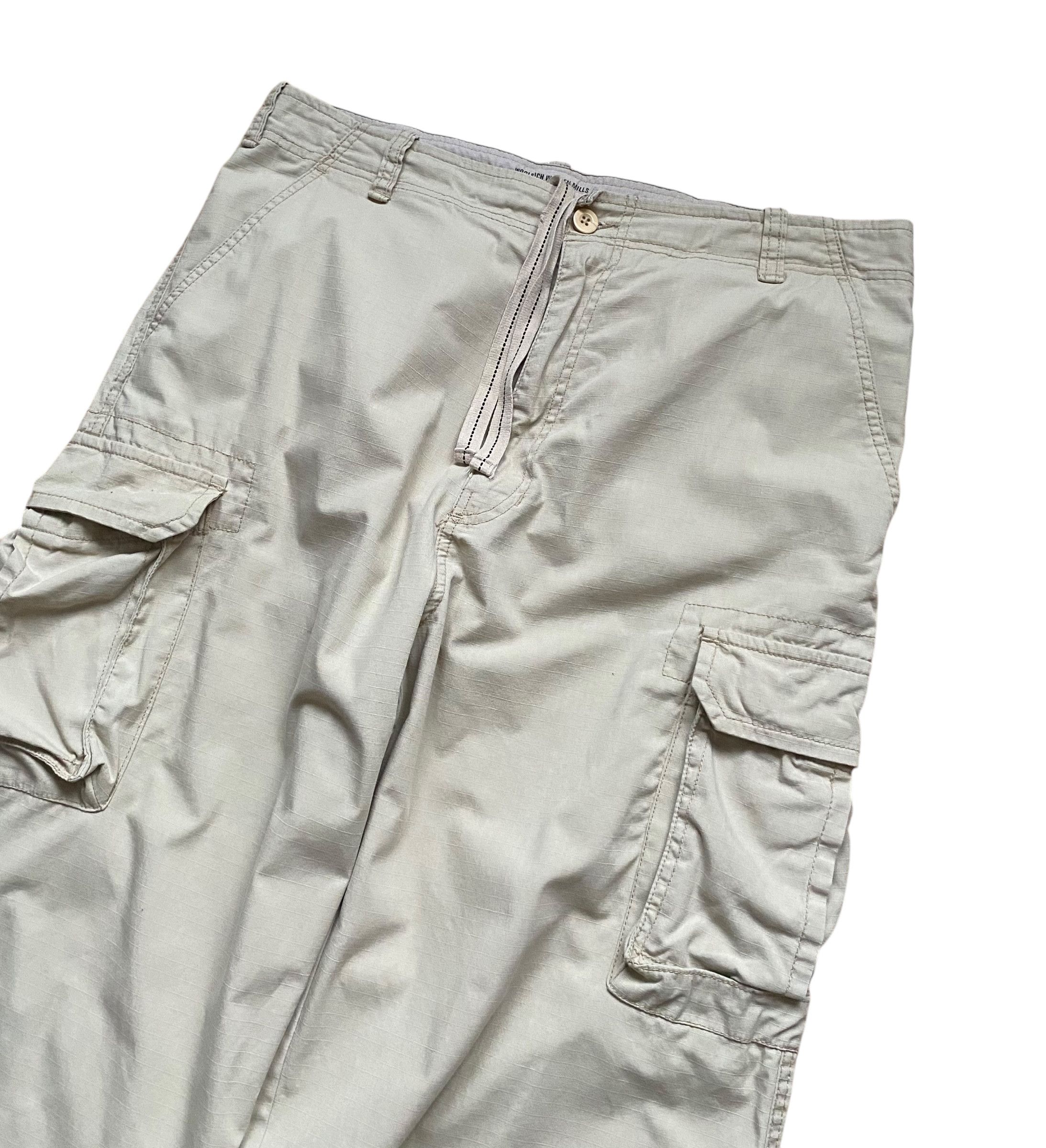 Woolrich Woolen Mills baggy fit ripstop cargo pants Size US 34 / EU 50 - 3 Thumbnail