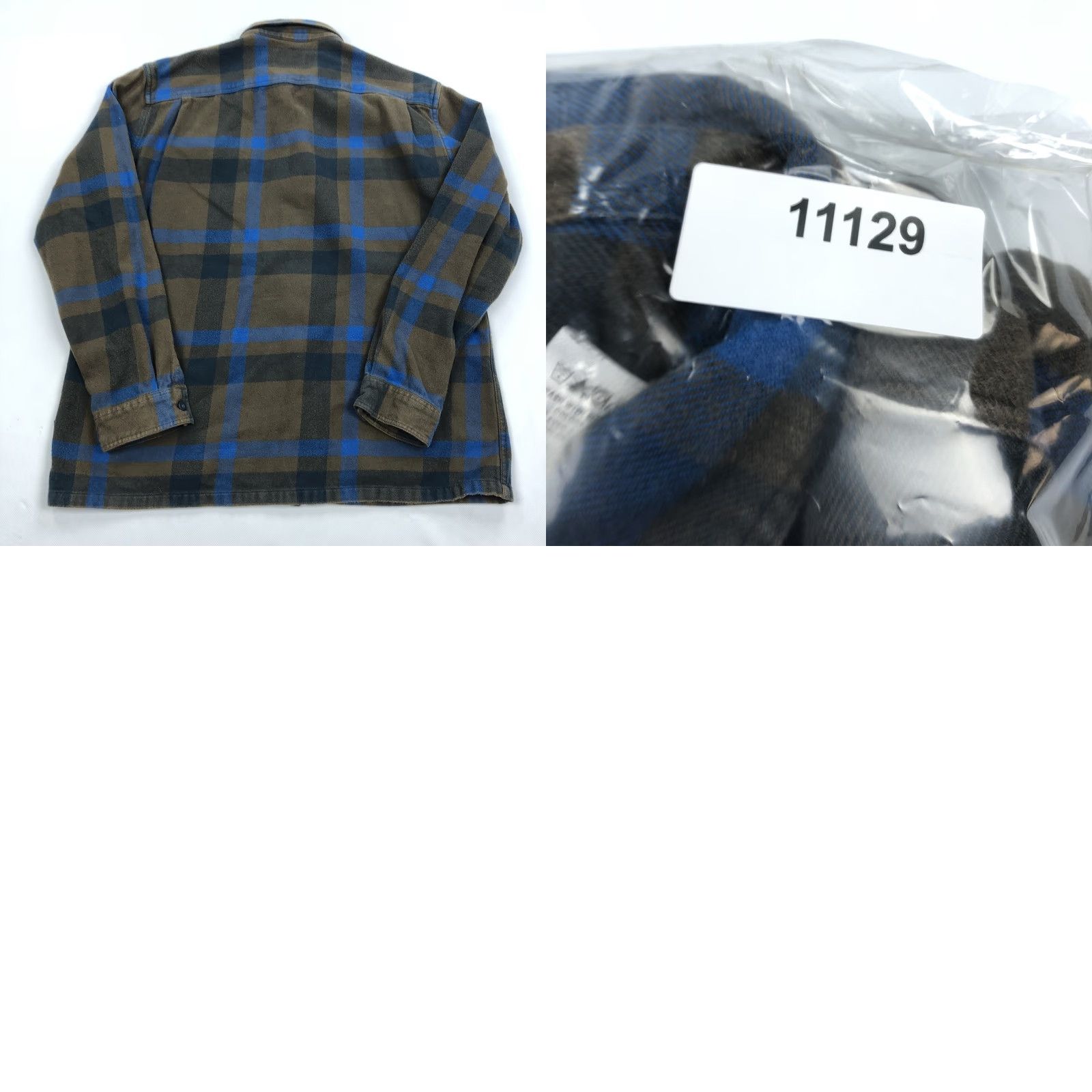 Patagonia Patagonia Shirt Mens L Organic Cotton Fjord Flannel Brown Blue Plaid Button Down Size US L / EU 52-54 / 3 - 8 Thumbnail