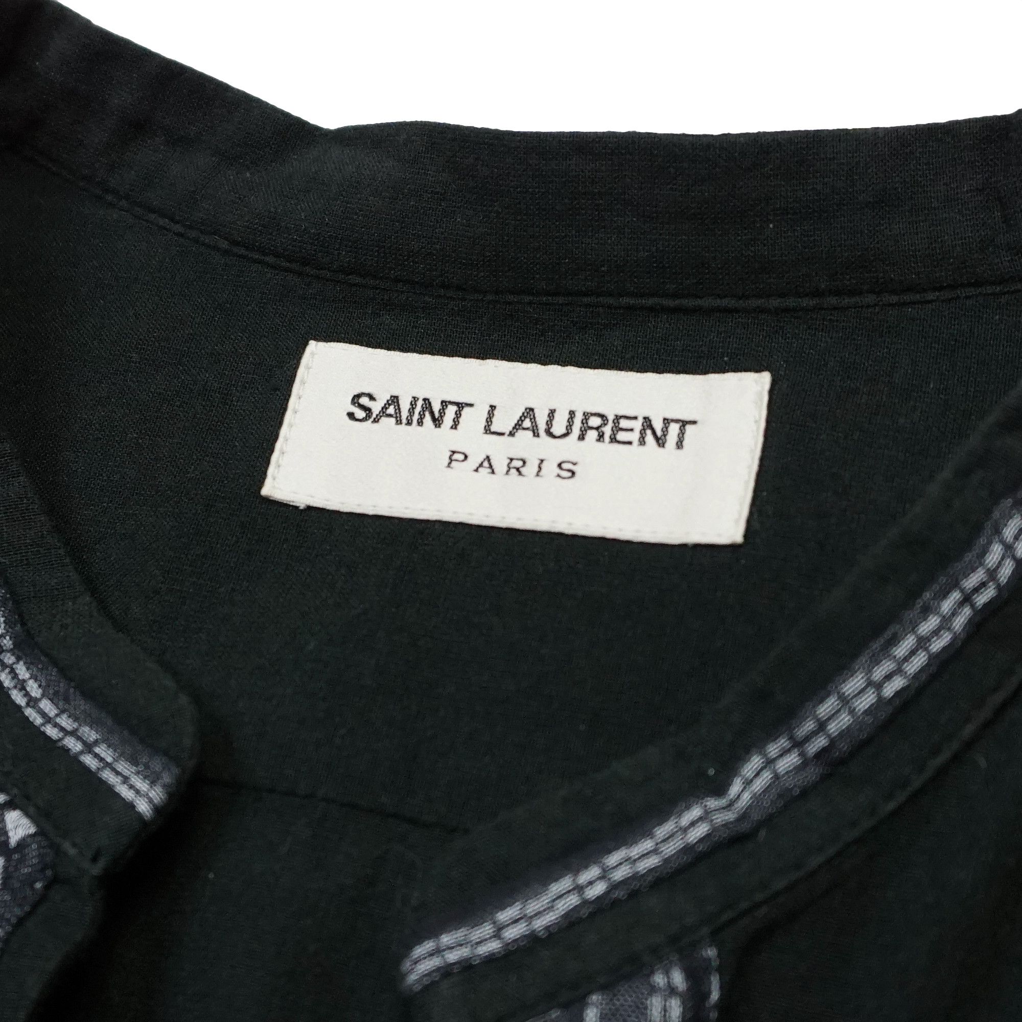 Saint Laurent Paris Saint Laurent Paris SS18 Tunic Shirt Size US M / EU 48-50 / 2 - 2 Thumbnail