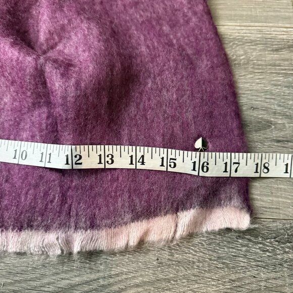 Kate Spade NWT Kate Spade Colorblock Pink Yarn Dyed 80" Scarf Size ONE SIZE - 5 Thumbnail