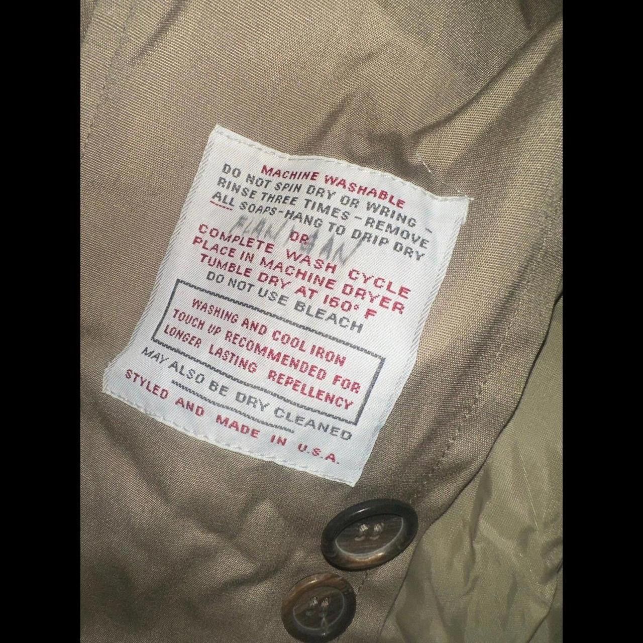 Designer Vtg Botany 500 Trench Coat Size US M / EU 48-50 / 2 - 2 Thumbnail