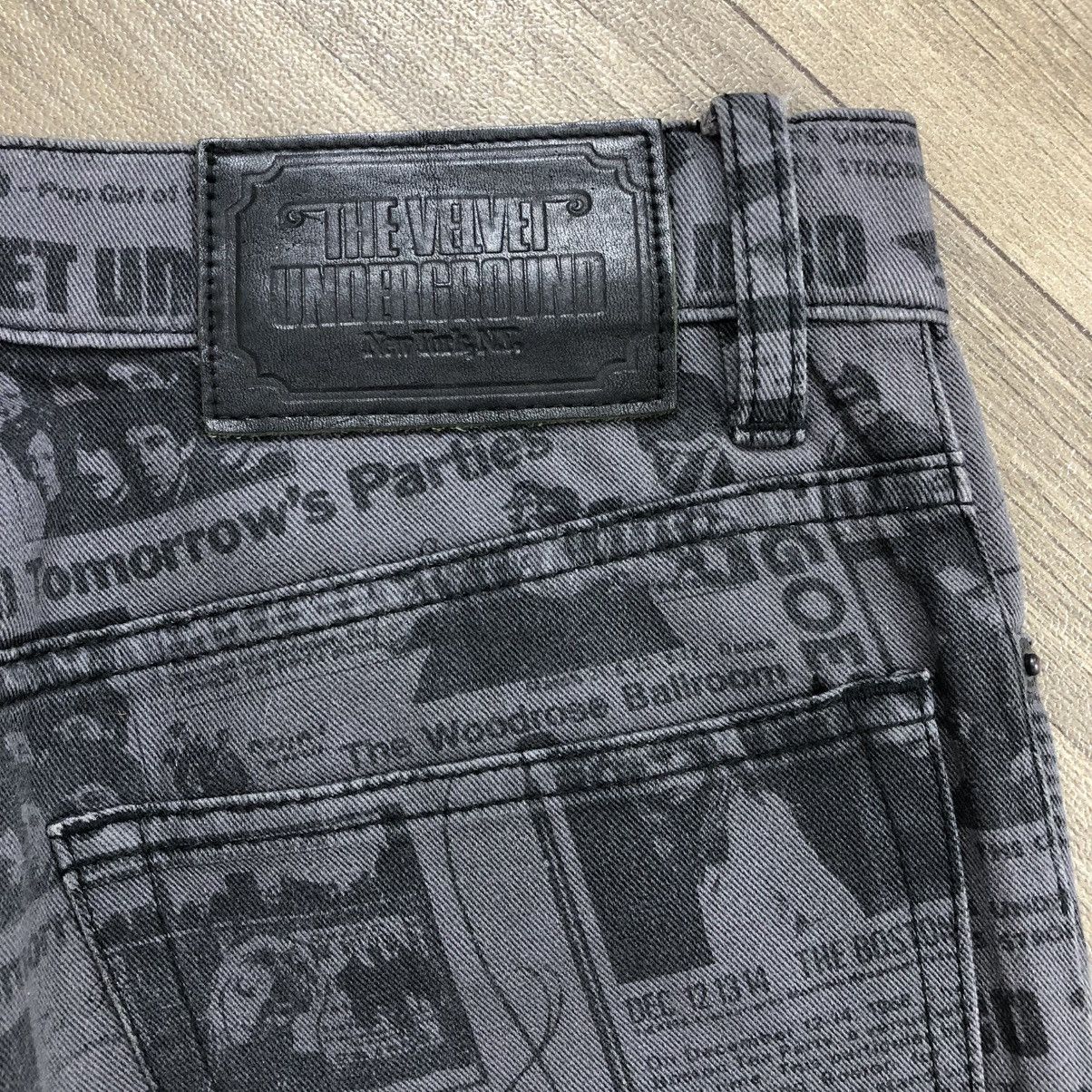 Hysteric Glamour 2000s Hysteric Glamour The Velvet Underground Jeans Size US 28 / EU 44 - 16 Thumbnail