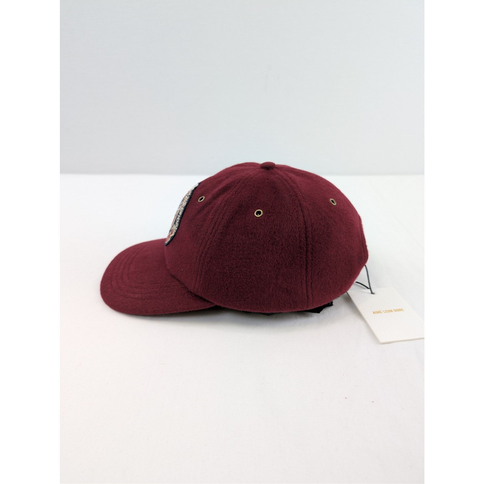 Aime Leon Dore o1rshd1 Size: OS / Bullion Patch Hat Beanie Cap / Hat Merlot Size ONE SIZE - 6 Thumbnail