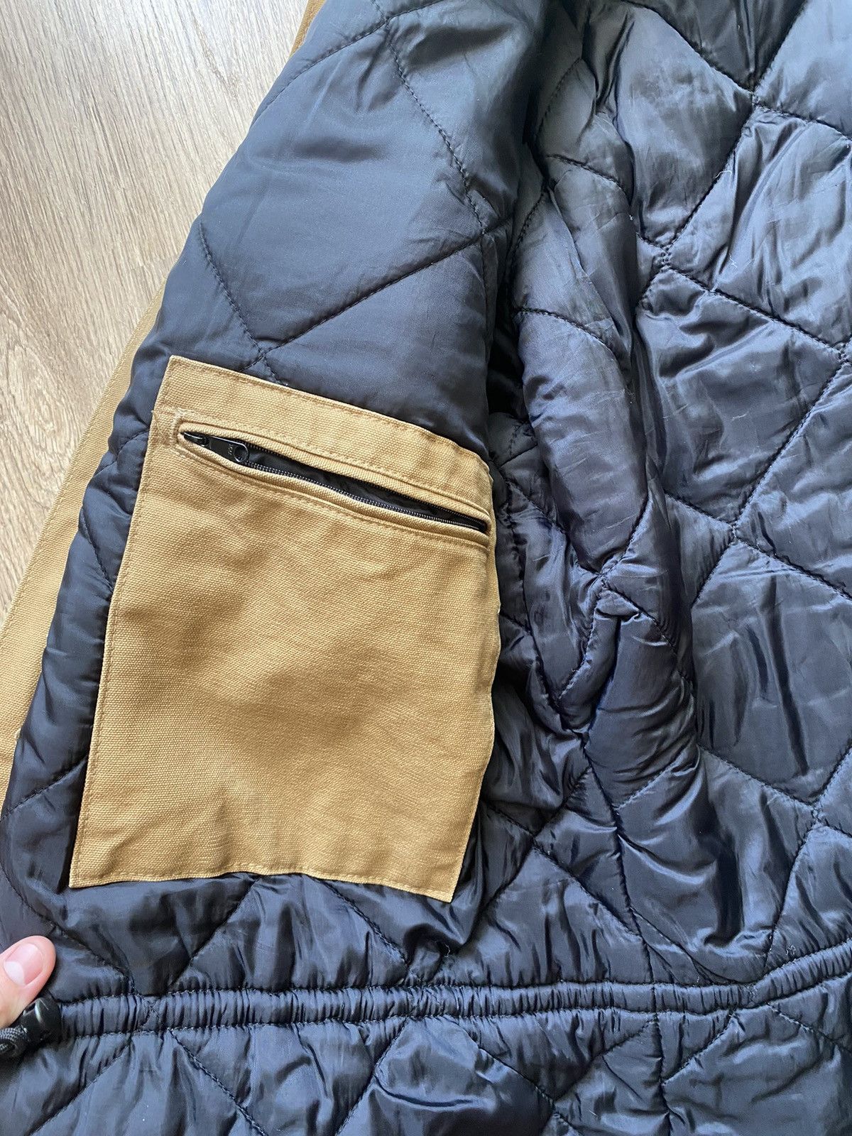 Polo Ralph Lauren Vest Jacket XL Diamond Quilted Corduroy