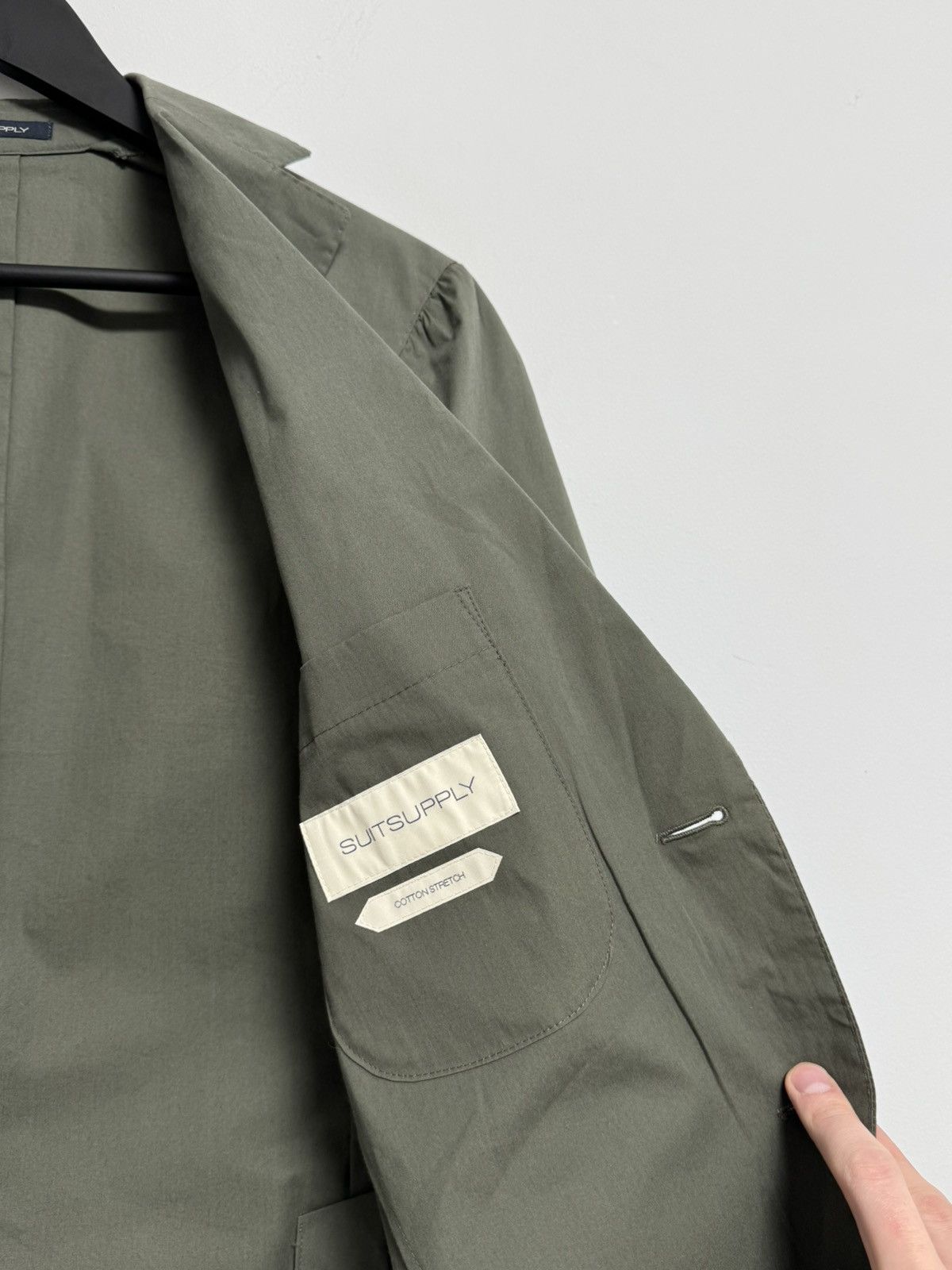 Other Suitsupply Lazio Patch Unconstructed Blazer Women’s Green Size M / US 6-8 / IT 42-44 - 13 Thumbnail