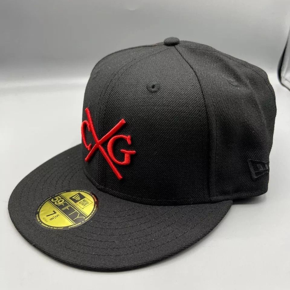New Era Cuban x Giants Hat Men 7 5/8 Black Negro Leagues Fitted Cap Size ONE SIZE - 3 Thumbnail