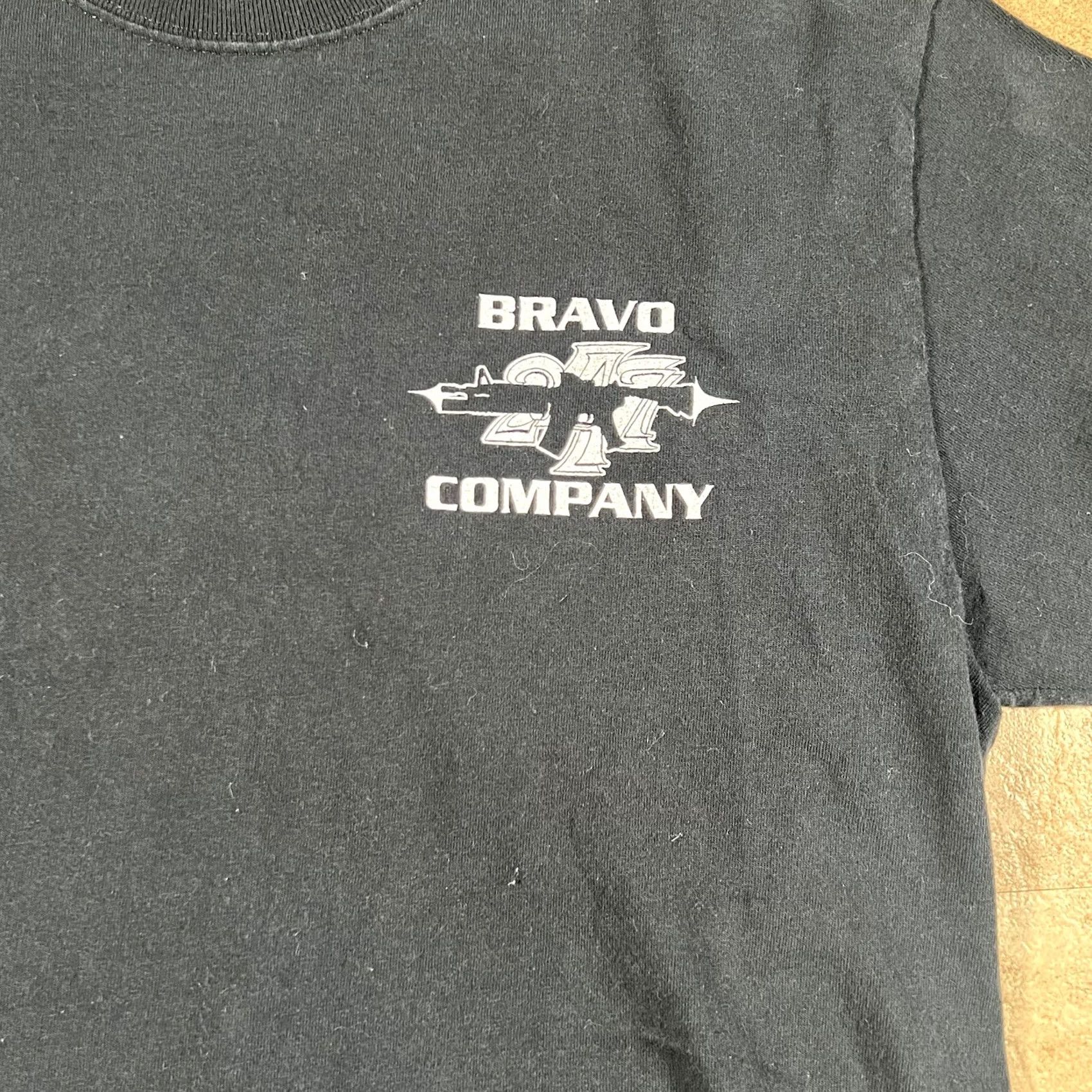 Vintage VINTAGE Bravo Company War Dawgs T-Shirt Men M Black 2009 Y2k Military Size US M / EU 48-50 / 2 - 4 Thumbnail