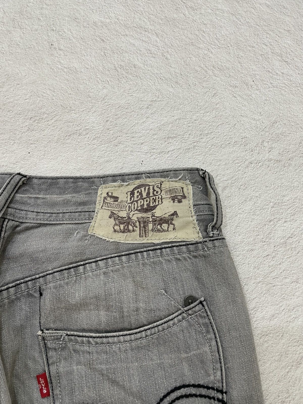 Kapital 2000s Levis Copper Japan Grey Denim Wash Ifsix LGB Kapital Size US 30 / EU 46 - 10 Thumbnail