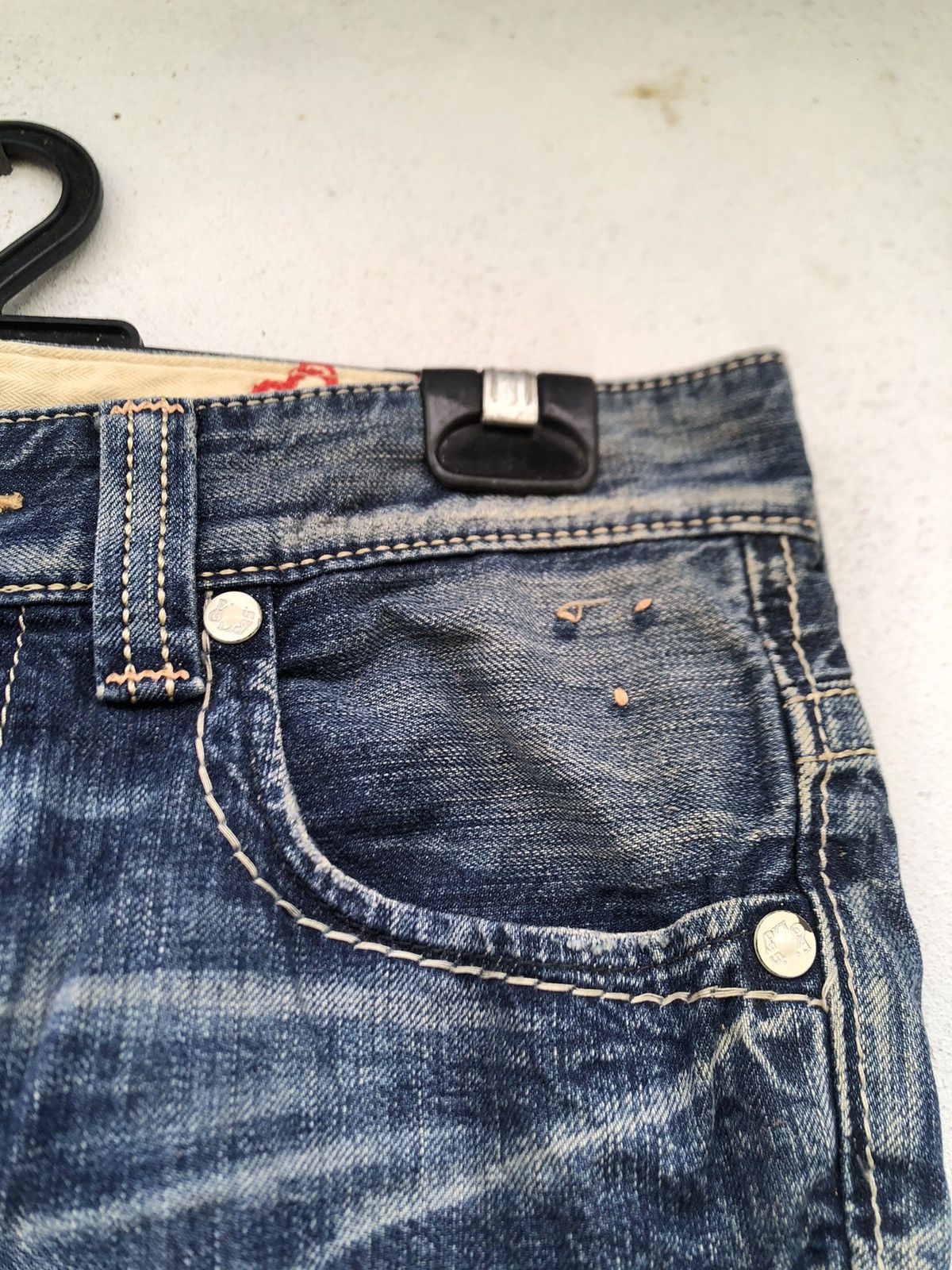 Edwin × Japanese Brand 🔥EDWIN BLUE TRIP BOOTCUT DENIM JEANS Size US 31 - 4 Thumbnail