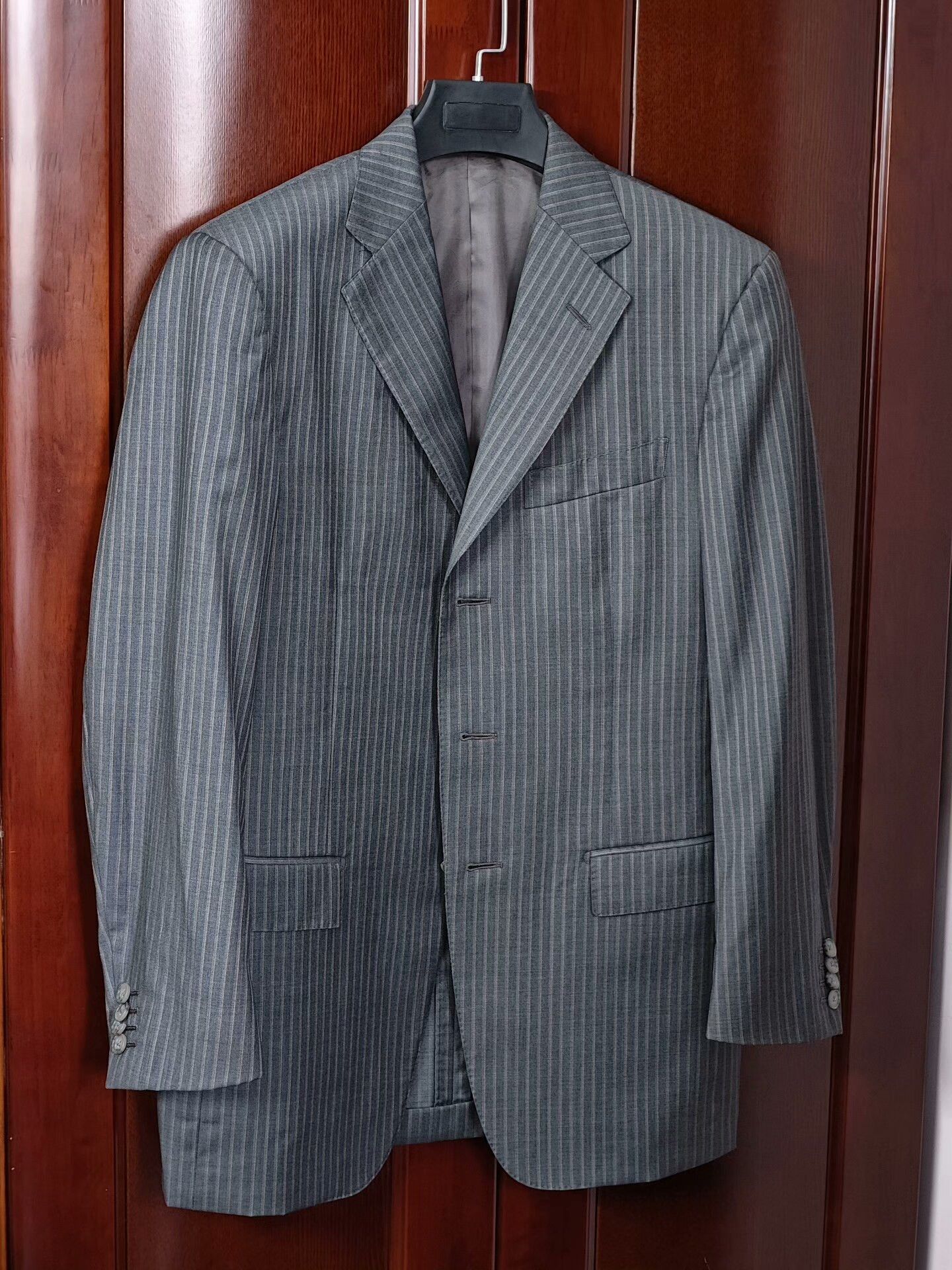 Ermenegildo Zegna Zegna Wool Silk Linen Blazer Size US S / EU 44-46 / 1 - 1 Thumbnail
