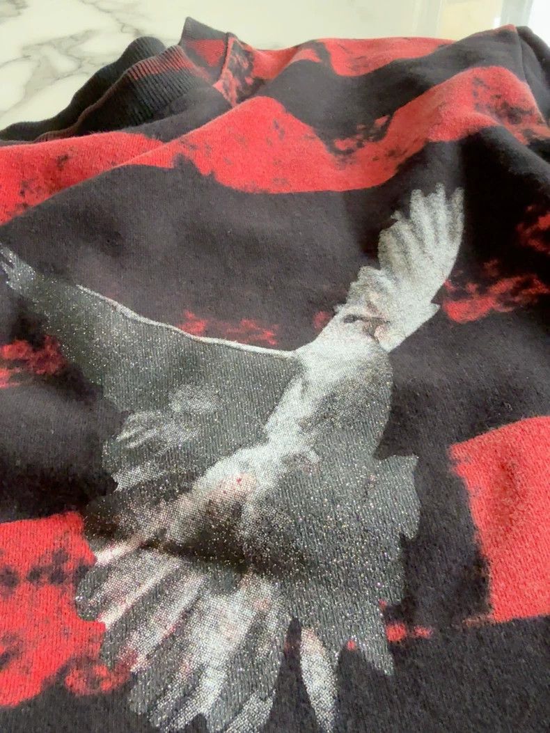 Amiri Amiri blood pigeon sweater Size US M / EU 48-50 / 2 - 6 Thumbnail