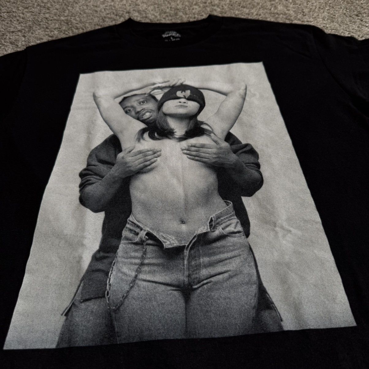 Wu-Tang Clan 🔴Wu-Tang Shirt Size Large Diamond ODB Rap Pages Rare WuTang Size US L / EU 52-54 / 3 - 16 Thumbnail