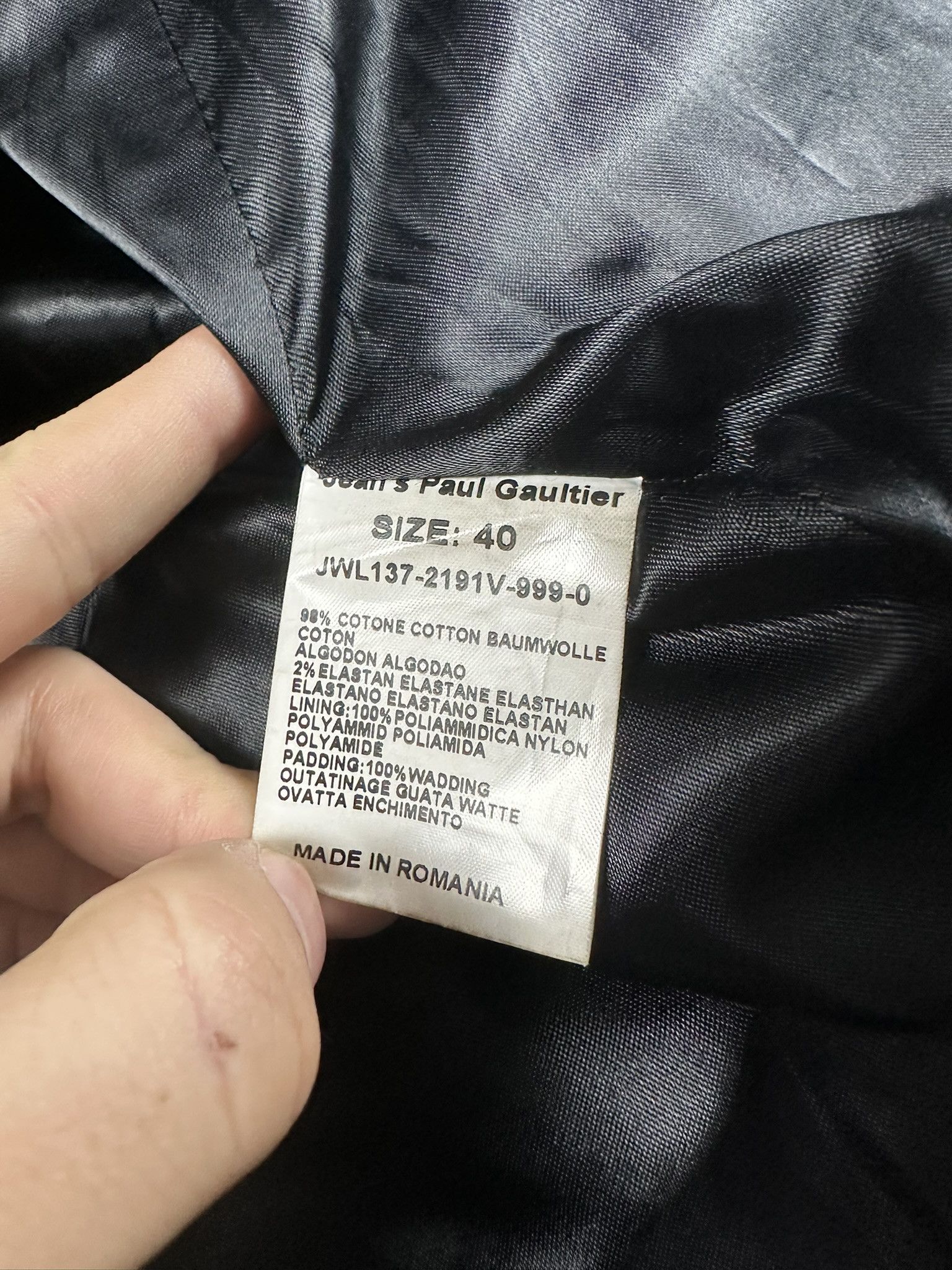 Jean Paul Gaultier 2in1 2000s Jean Paul Gaultier Waxed Vintage Coat Archive Size L / US 10 / IT 46 - 14 Thumbnail