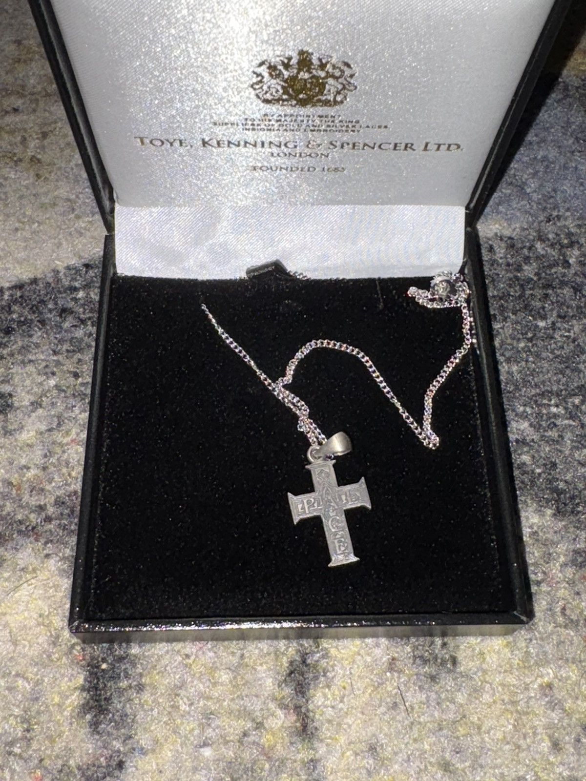 Palace Palace Cross Pendant Necklace Silver Size ONE SIZE - 1 Thumbnail
