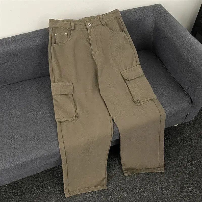 Japanese Brand Retro loose casual pocket jeans Size US 32 / EU 48 - 2 Thumbnail