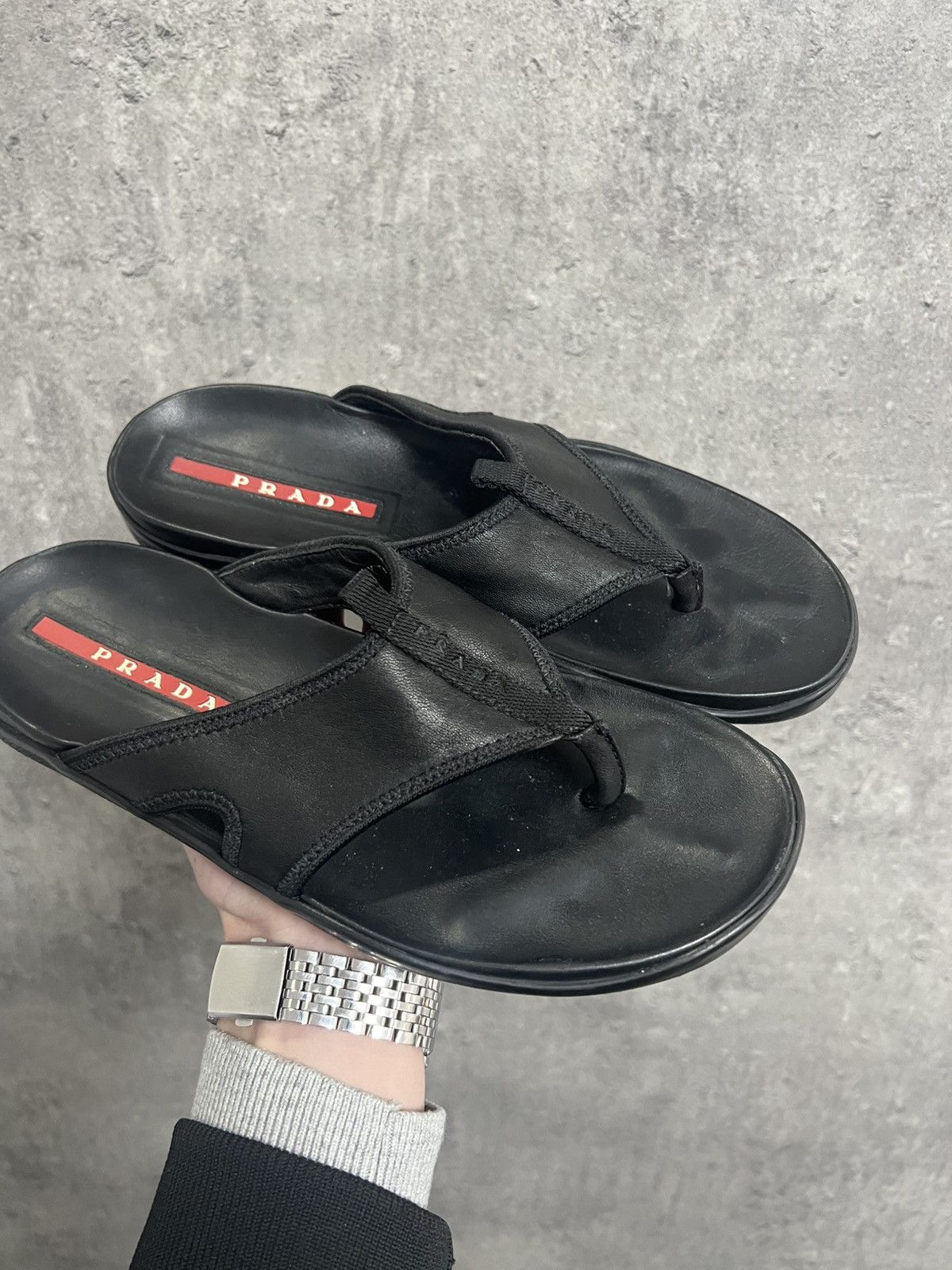 Prada Vintage Prada slides Size US 6 / EU 39 - 3 Thumbnail