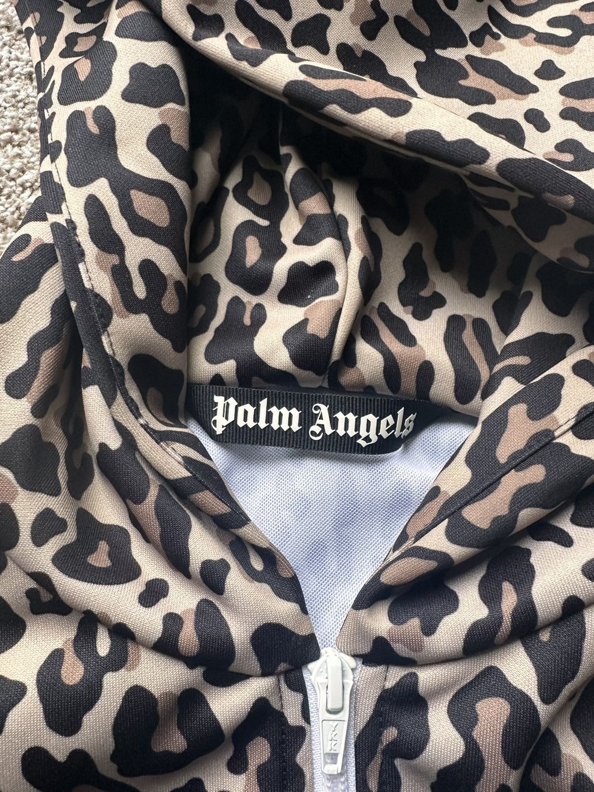 Palm Angels Palm Angels Cheetah Print Zip Up Size US L / EU 52-54 / 3 - 2 Thumbnail