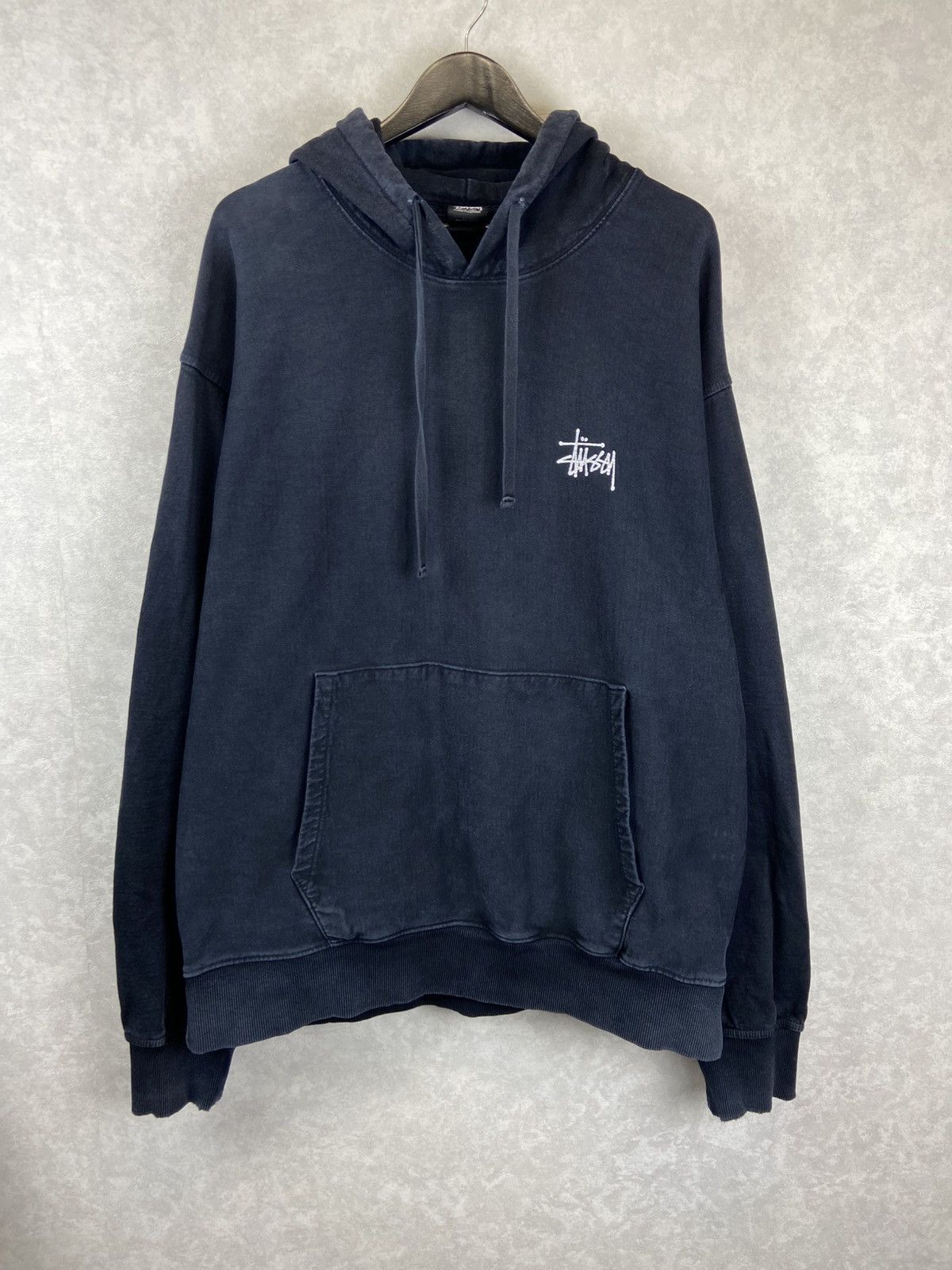 Stussy Stussy Pigment Dyed Distressed Hoodie XXL Oversize Size US XXL / EU 58 / 5 - 2 Thumbnail