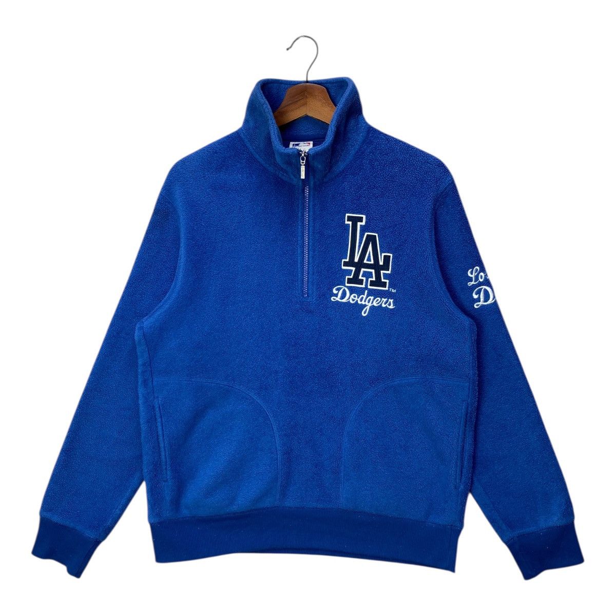 MLB MLB LA Dodgers Fleece Half Zip Embroidery Logo Size L Size US L / EU 52-54 / 3 - 1 Thumbnail