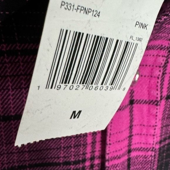 Purple Brand Purple Brand Plaid Cotton Flannel Shirt Pink Men’s Size Medi Size US M / EU 48-50 / 2 - 4 Thumbnail