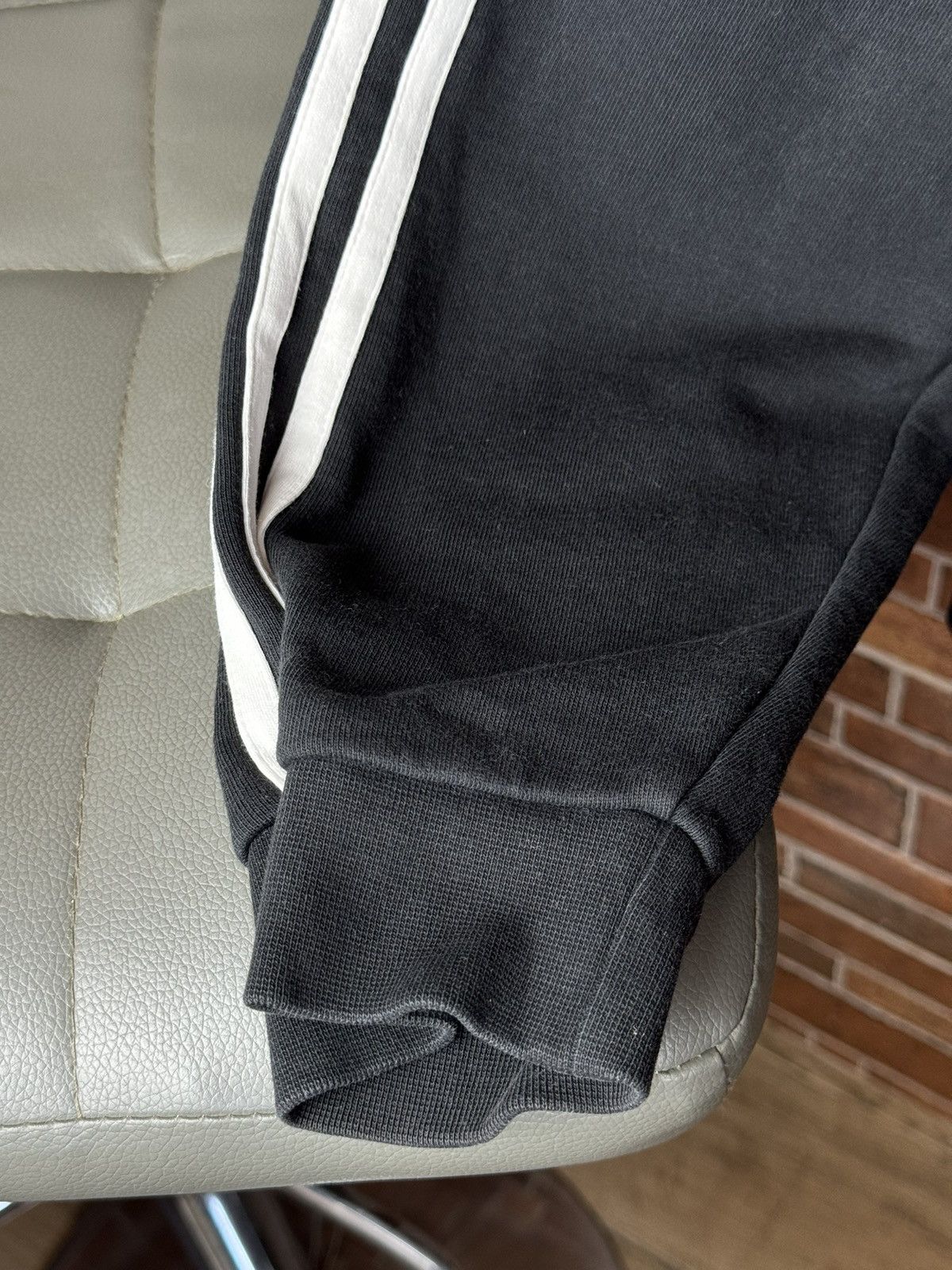Adidas × Vintage Adidas Newcastle United hoodie distressed stripes football Size US XL / EU 56 / 4 - 2 Thumbnail