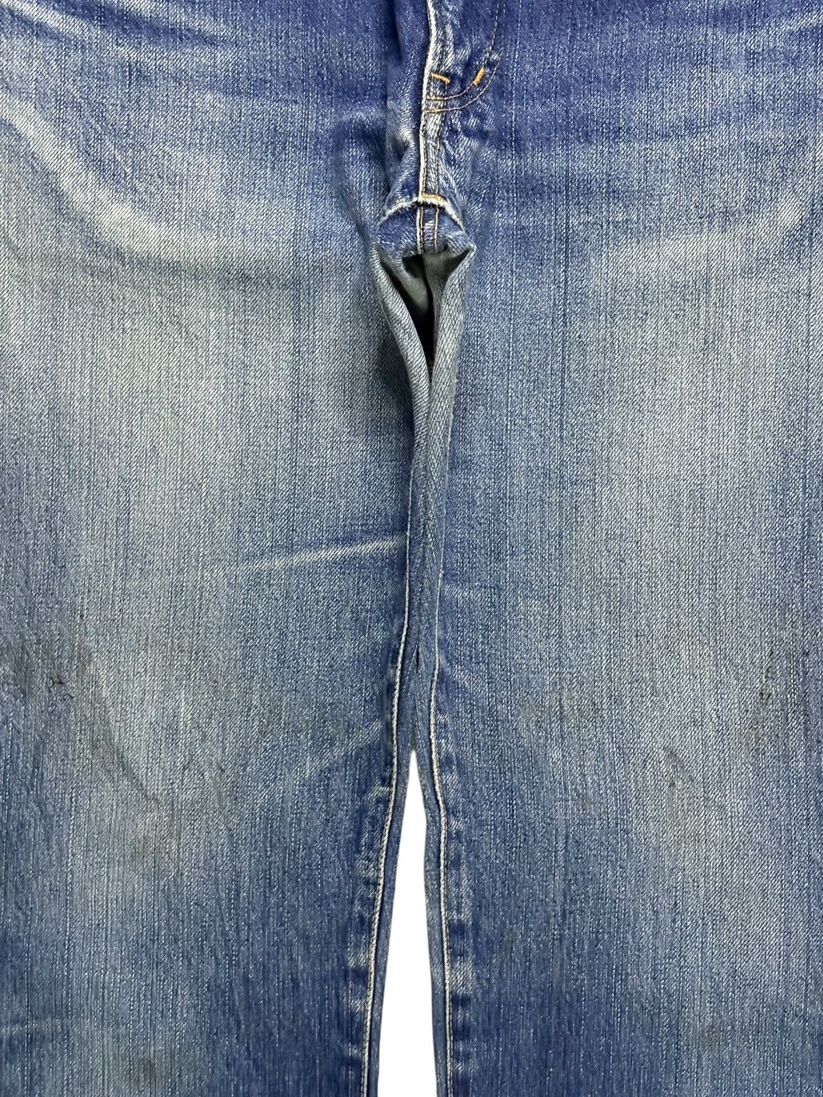 HOLLYWOOD RANCH MARKET × Japanese Brand Vintage HR Market Button Fly Mud Wash Jeans Size US 30 / EU 46 - 5 Thumbnail