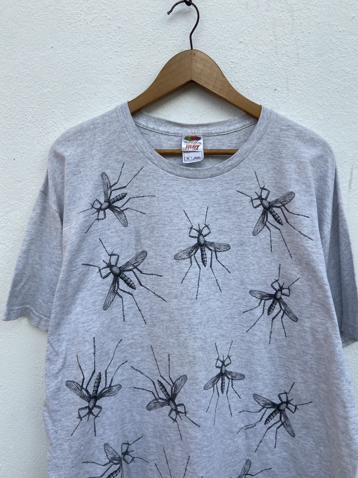 Art Comes First 🔥 Vintage 80s Vintage Art t shirt by Kaleita Mosquitohead Size US XL / EU 56 / 4 - 1 Thumbnail