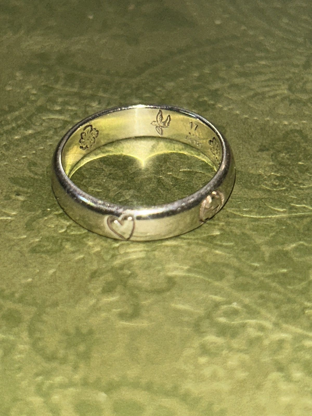 Gucci Gucci Blind for Love Ring Silver Ag 925 455247 Size ONE SIZE - 5 Thumbnail