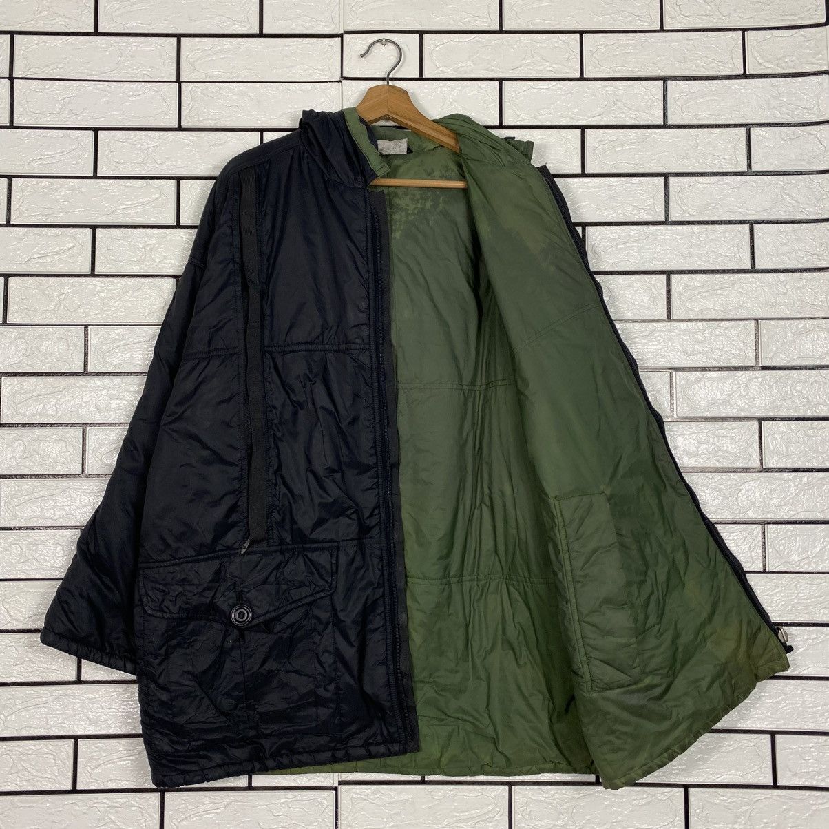 Issey Miyake Reversible Jacket Intermezzo Futuro Japanese Brand Size US M / EU 48-50 / 2 - 14 Thumbnail