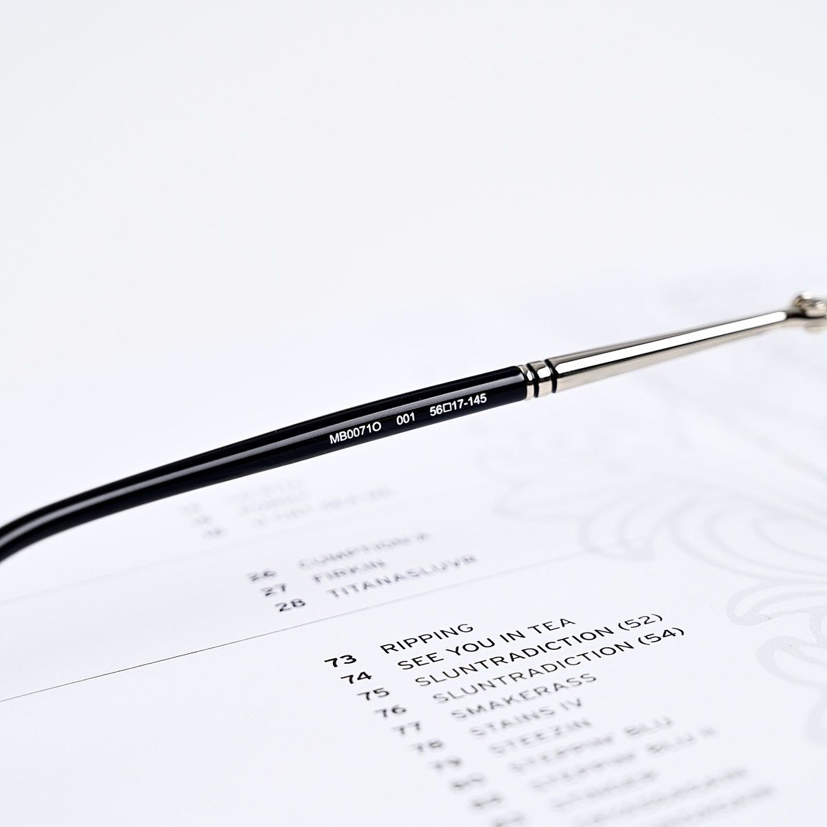 Montblanc MONTBLANC MB0071O GLASSES Size ONE SIZE - 6 Thumbnail