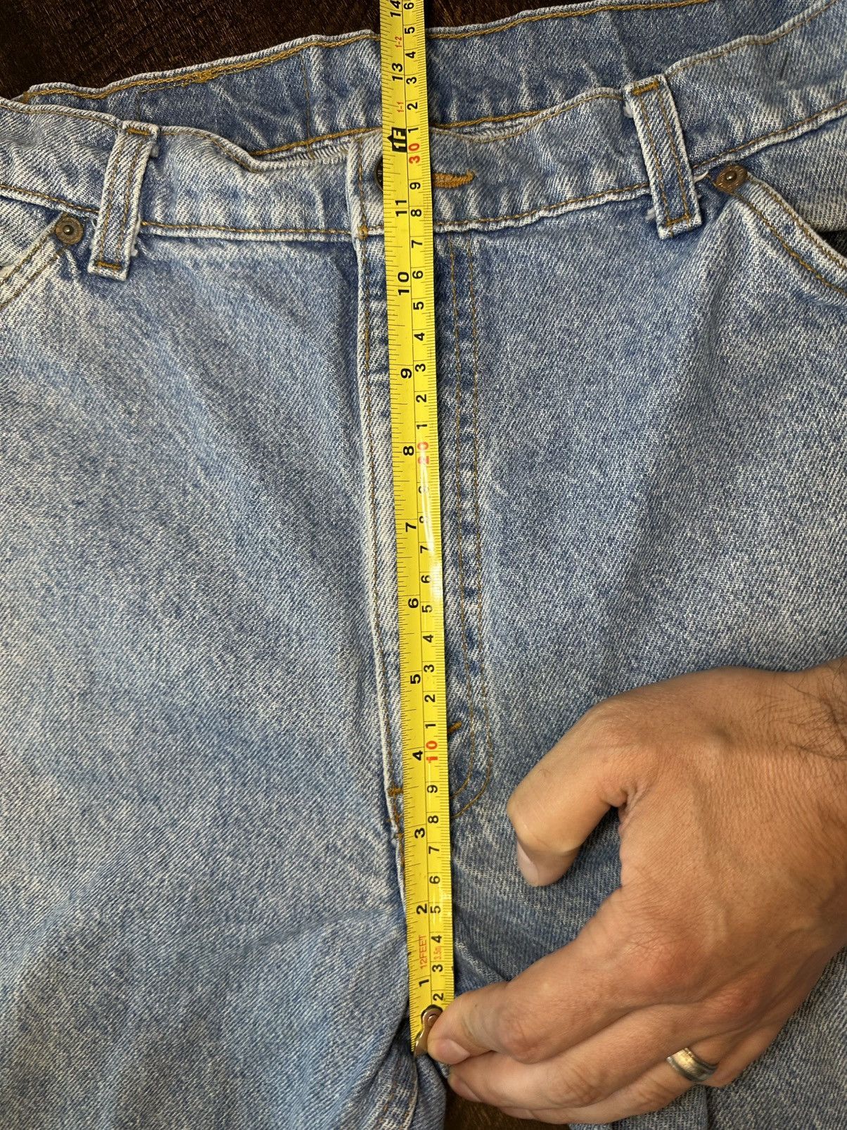 Levi's VTG 90’s Men’s Levi’s Orange Tab Jeans-33x27(Hemmed) Size US 33 - 6 Thumbnail