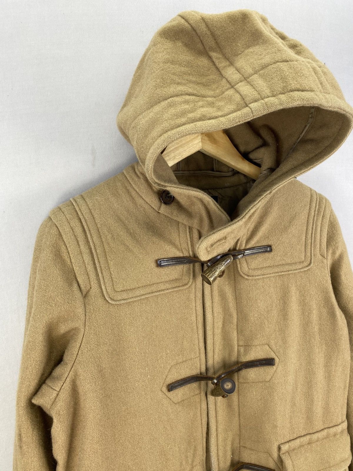 Beams Plus Vintage Beams Duffle Button Coat Jacket Size US M / EU 48-50 / 2 - 2 Thumbnail