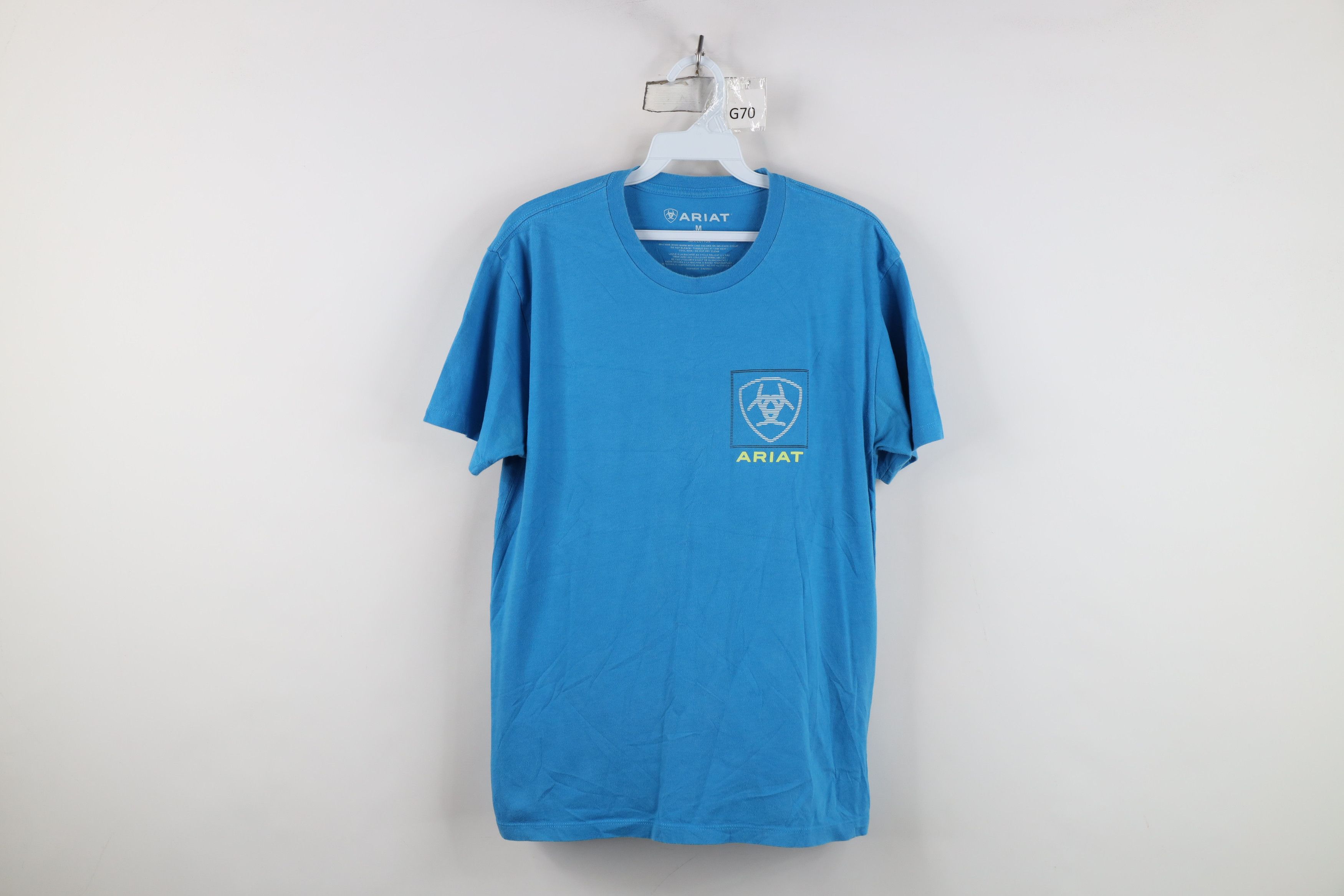 Ariat Ariat Distressed Spell Workwear Short Sleeve T-Shirt Blue Size US M / EU 48-50 / 2 - 1 Thumbnail