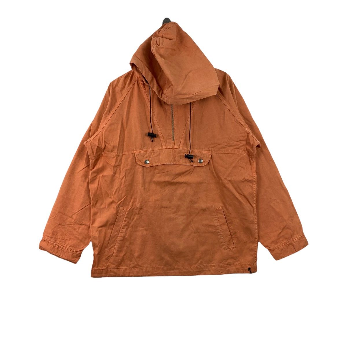 Edwin × Vintage Vintage SOMETHING By EDWIN Anorak Design Orange Hooded Size US M / EU 48-50 / 2 - 1 Thumbnail