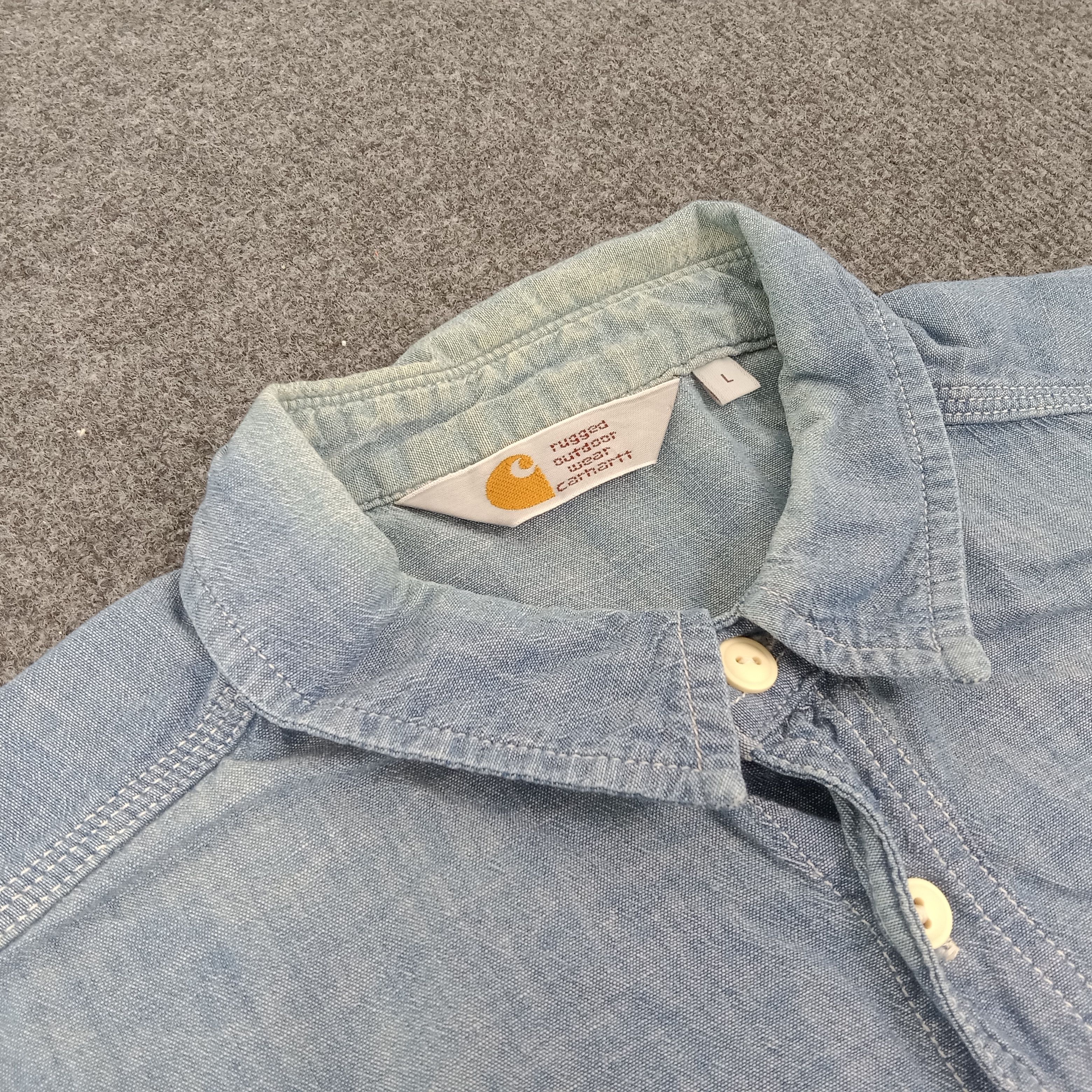 Carhartt × Vintage Carhartt American Style Shirt Button Up Size US M / EU 48-50 / 2 - 4 Thumbnail