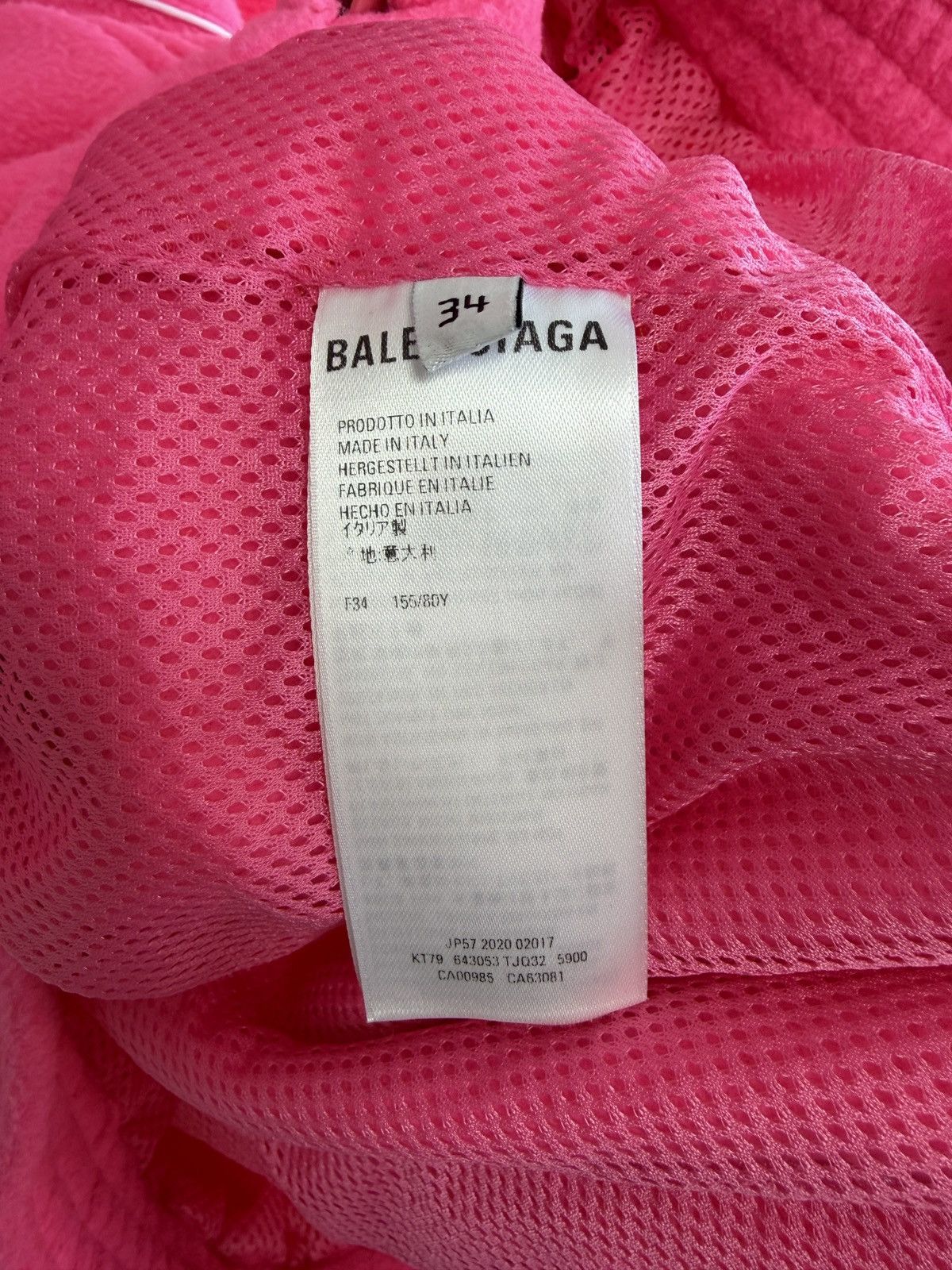Balenciaga Balenciaga Tracksuit Jacket Double Brushed Violet-Pink Size XXS / US 00 / IT 34 - 9 Thumbnail