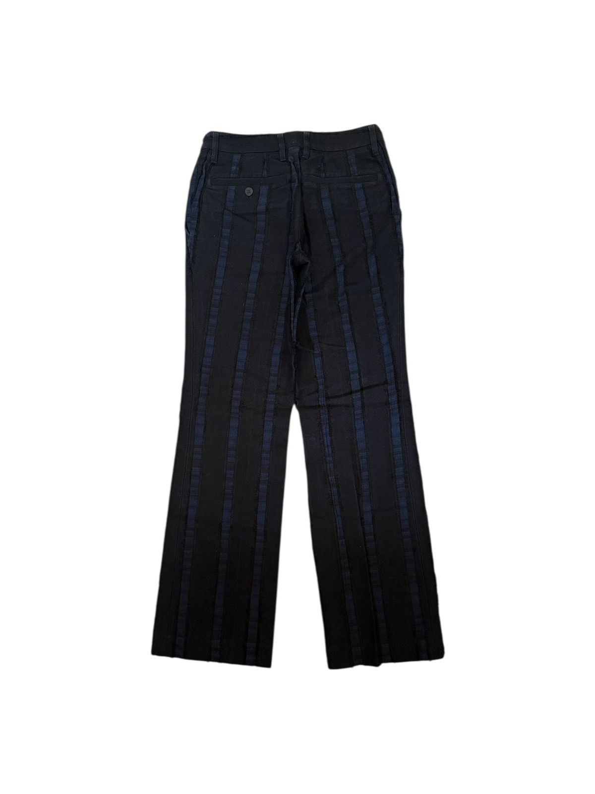 Issey Miyake F/W 2017 ISSEY MIYAKE VERTICAL STRIPES SLIGHTLY FLARED PANTS Size 27" / US 4 / IT 40 - 4 Thumbnail